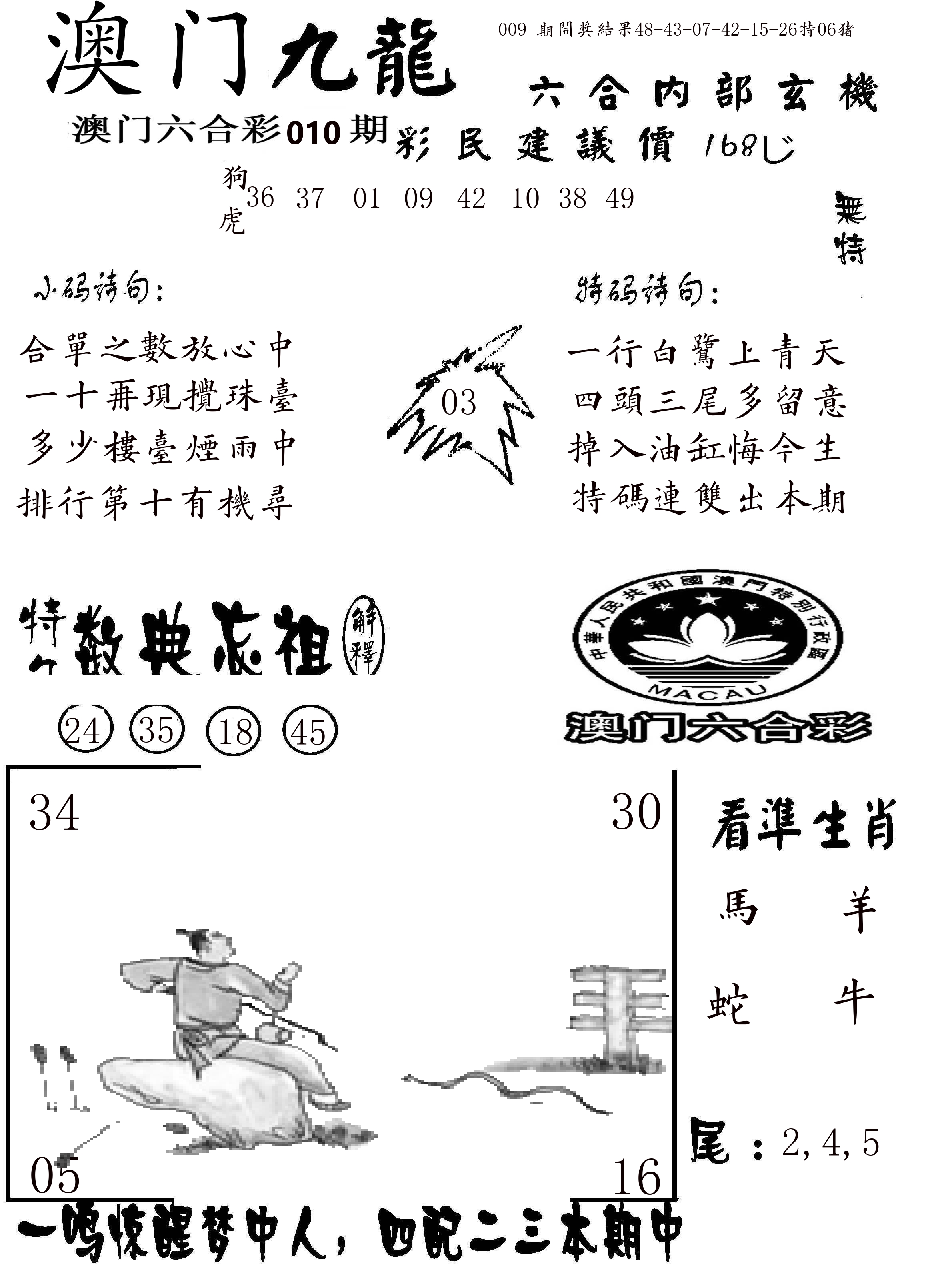 澳门传真1 第10期