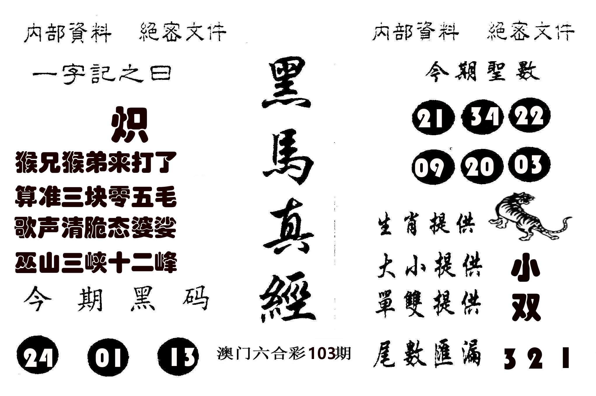 黑马真经 第103期