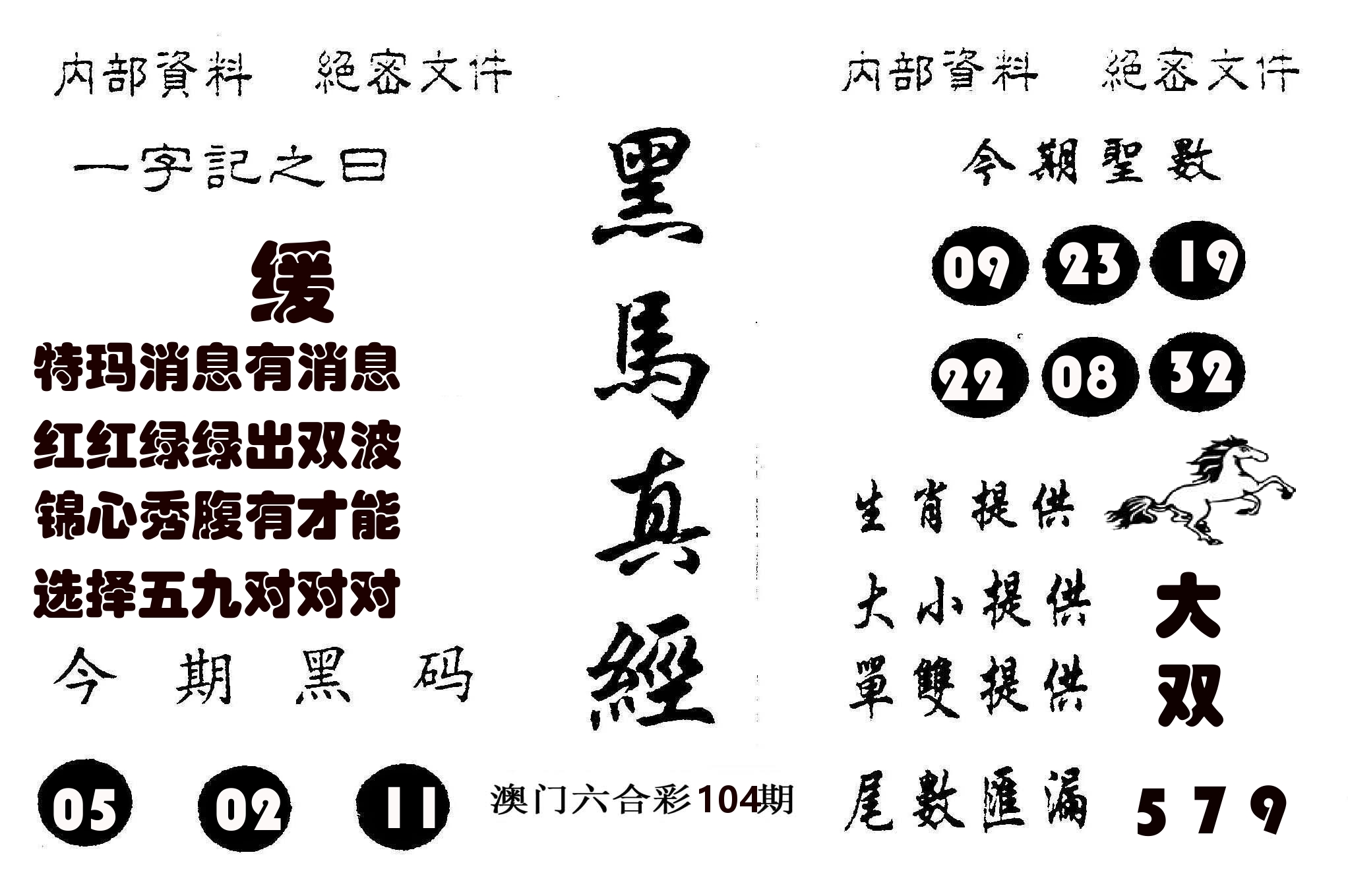 黑马真经 第104期
