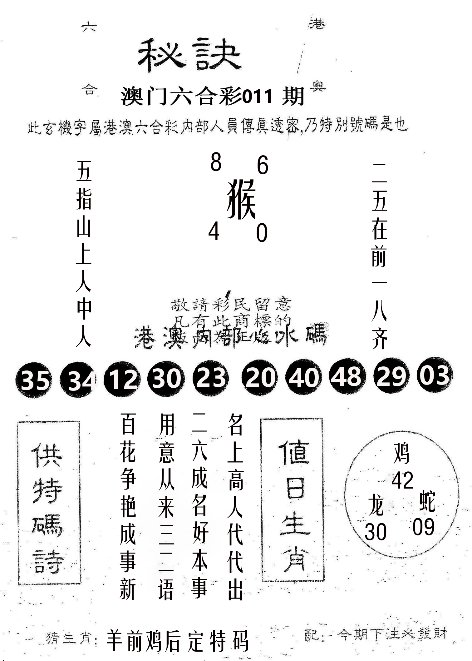 秘决 第11期