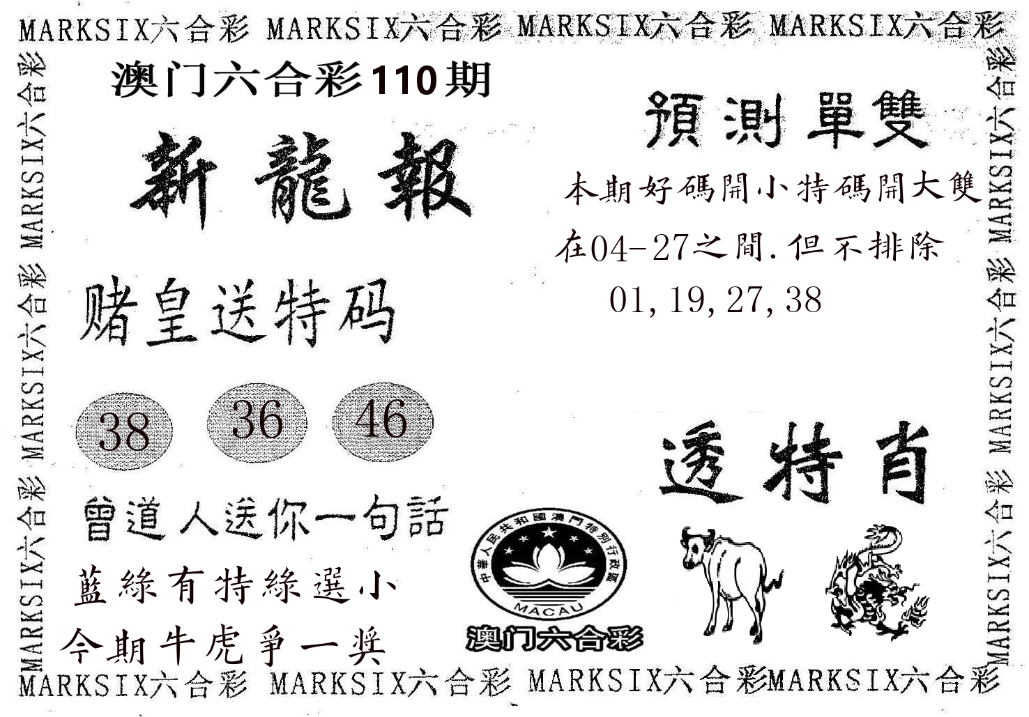 新龙报 第110期