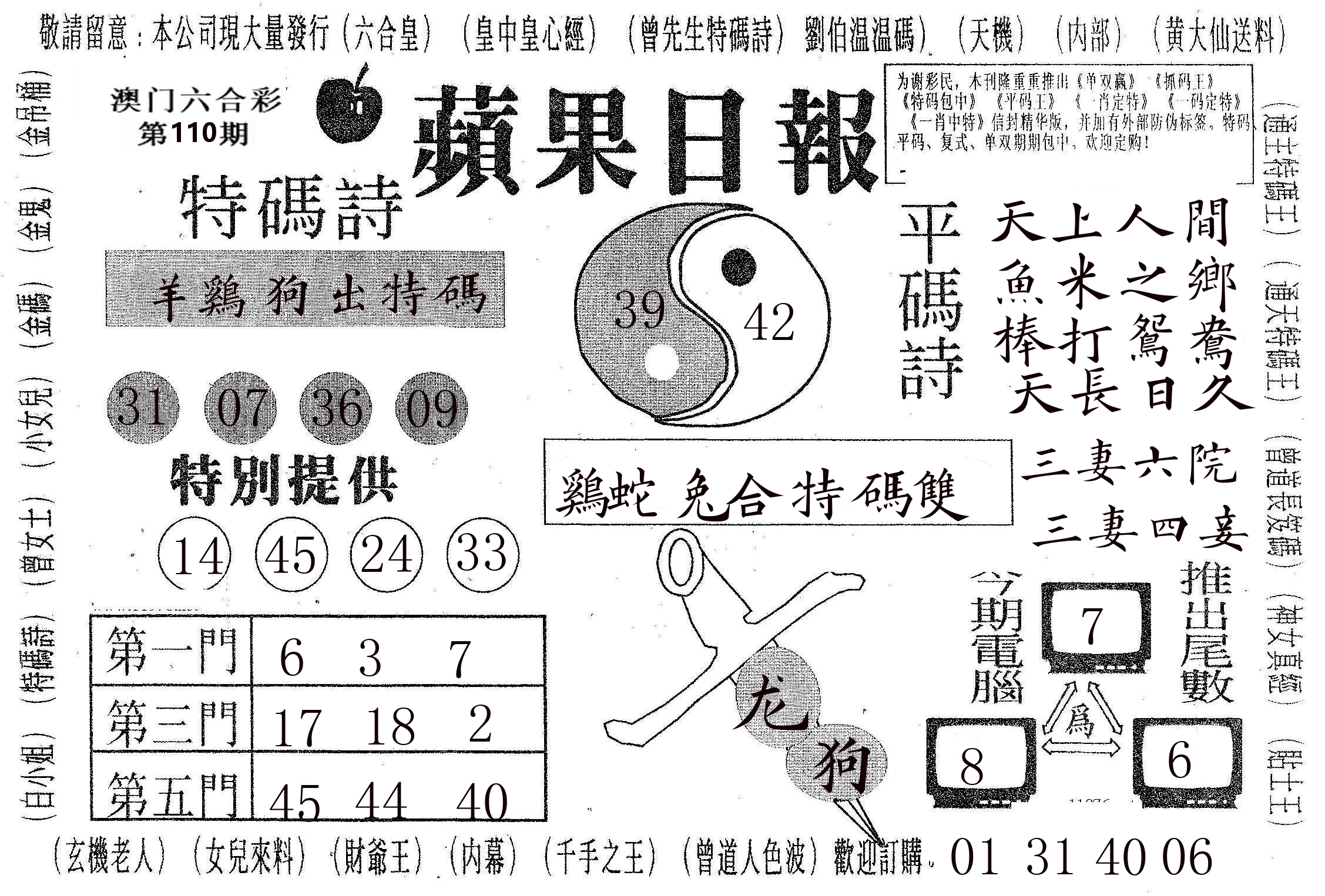 新苹果日报 第110期