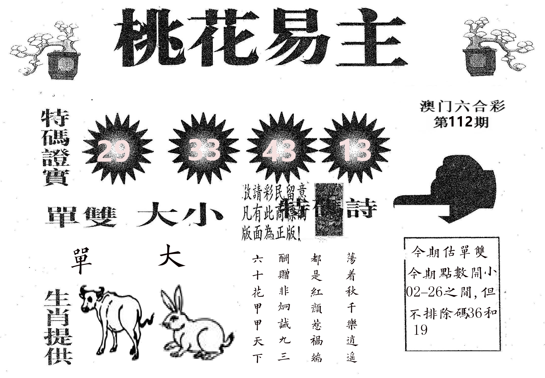 桃花易主 第112期