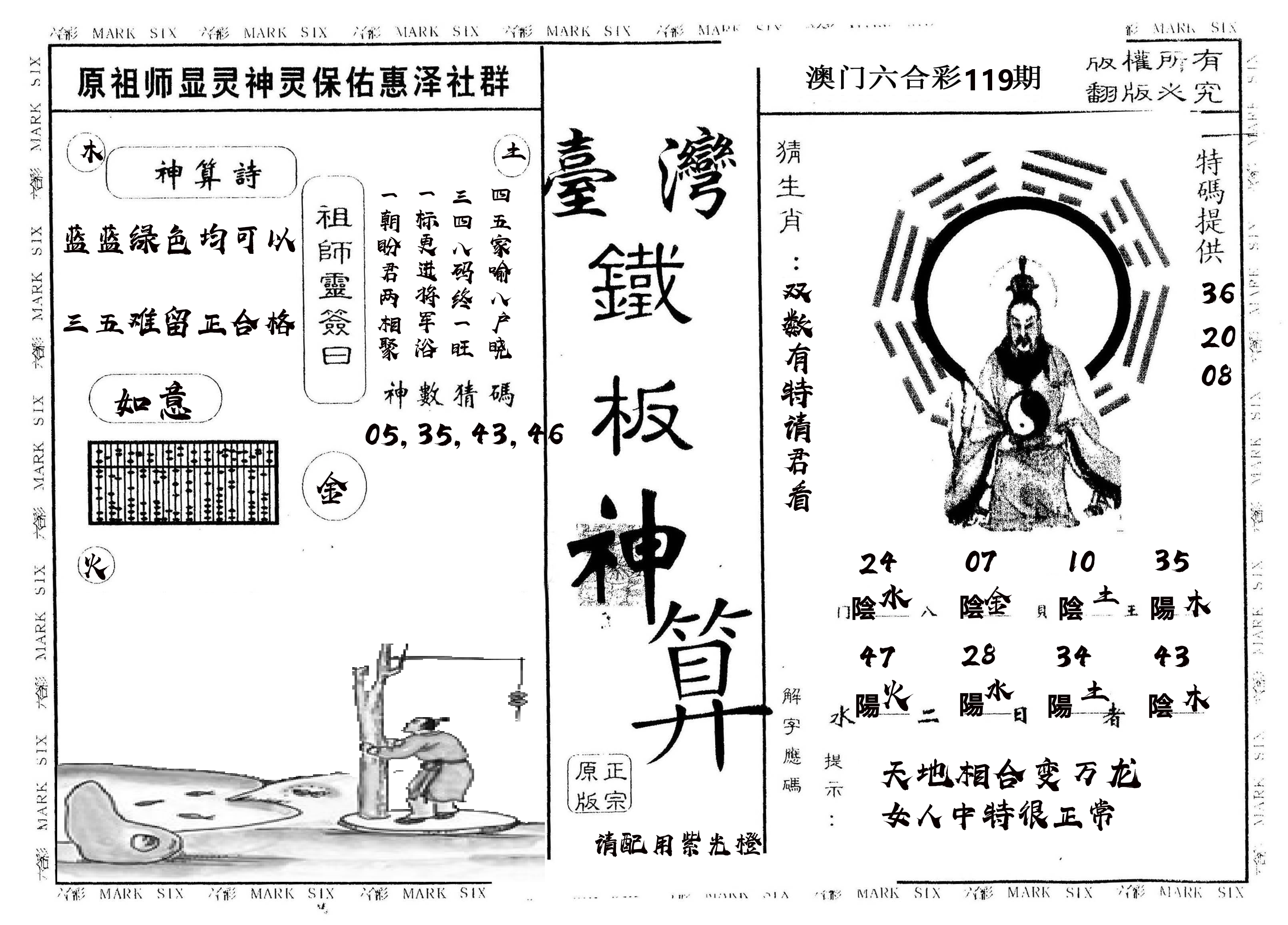 另版台湾铁板 第119期