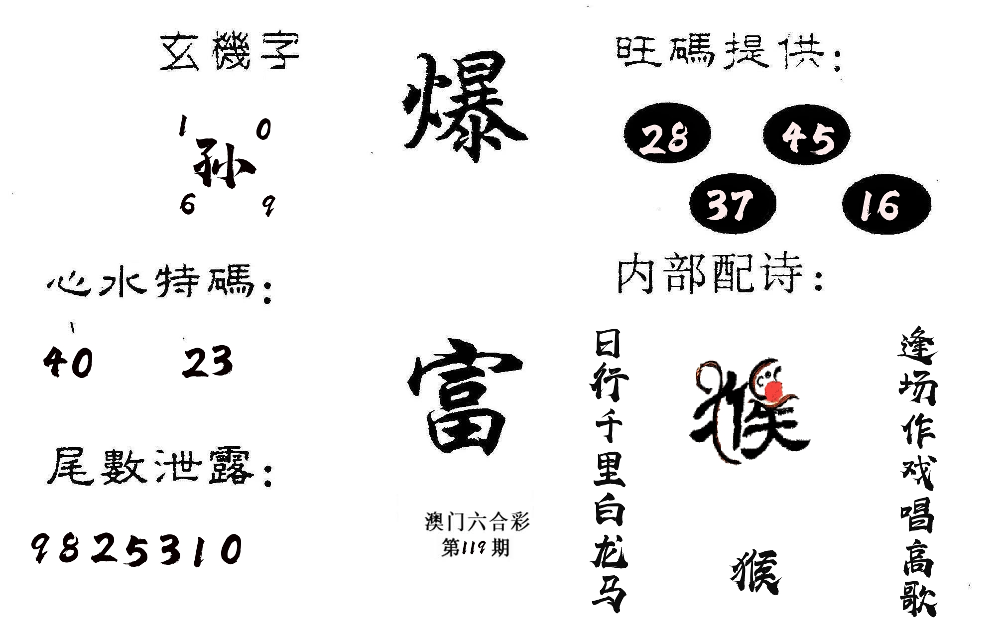 爆富 第119期