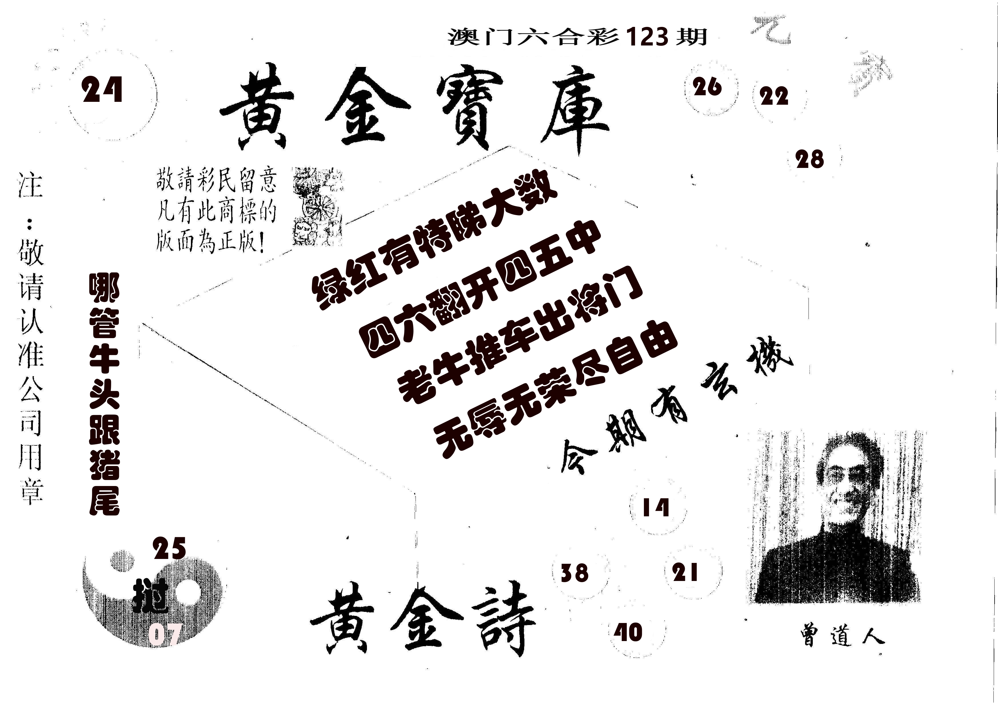 黄金宝库 第123期