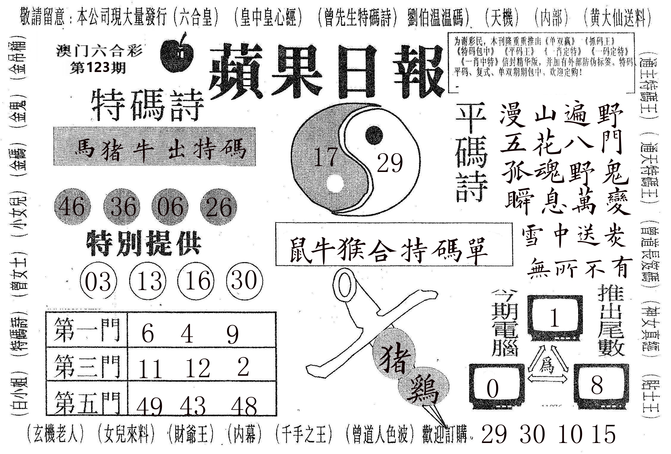 新苹果日报 第123期