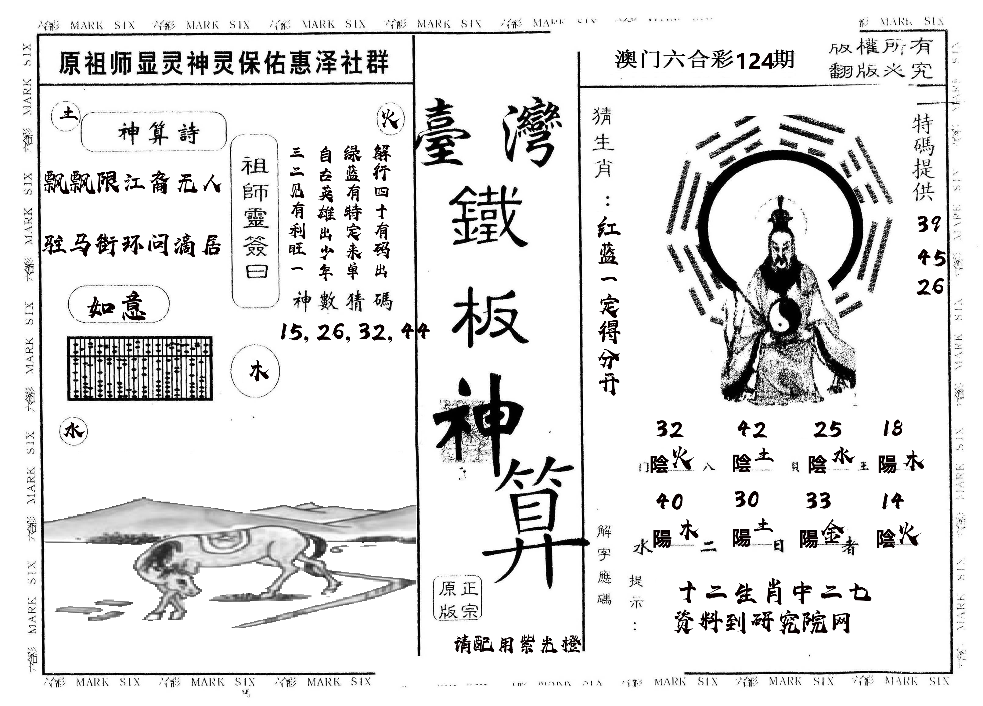 另版台湾铁板 第124期
