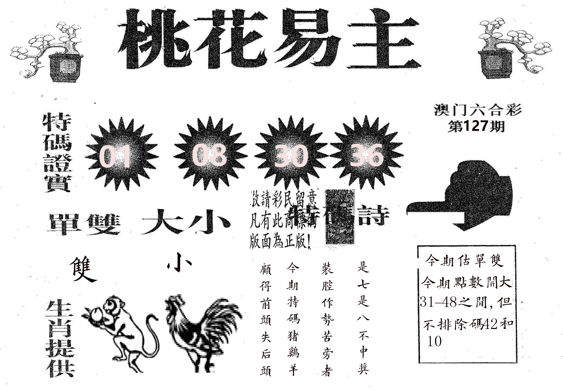 桃花易主 第127期