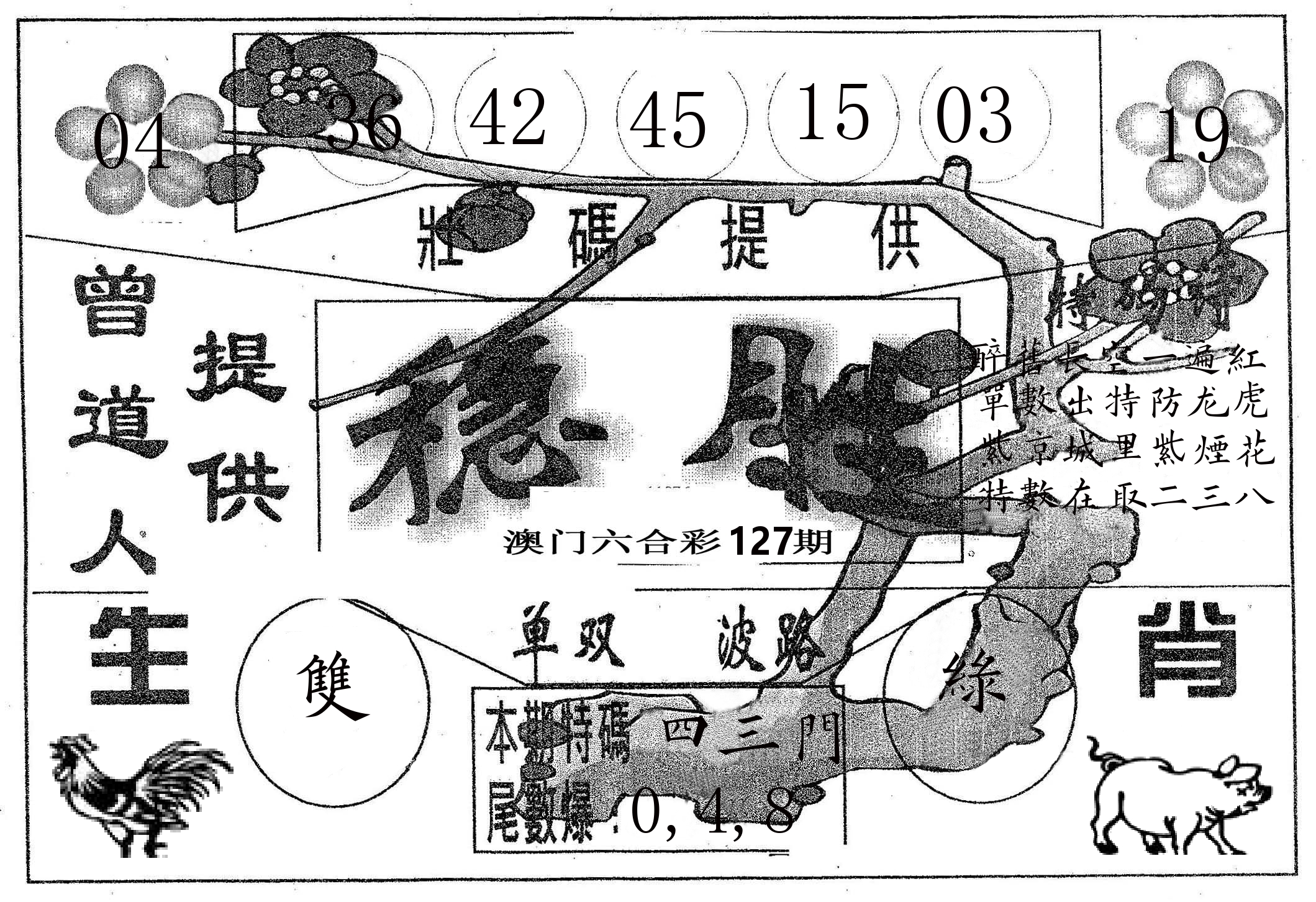 稳胜 第127期