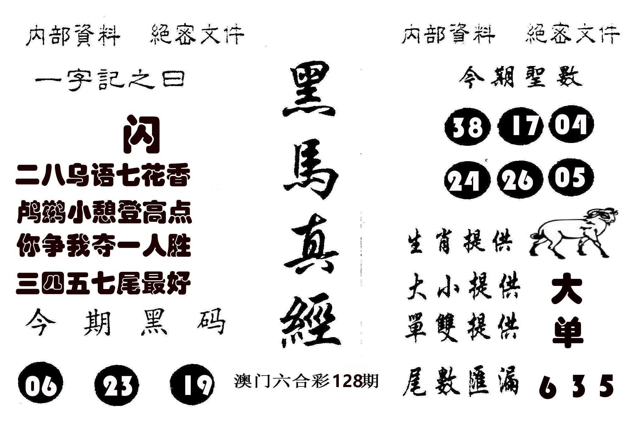 黑马真经 第128期