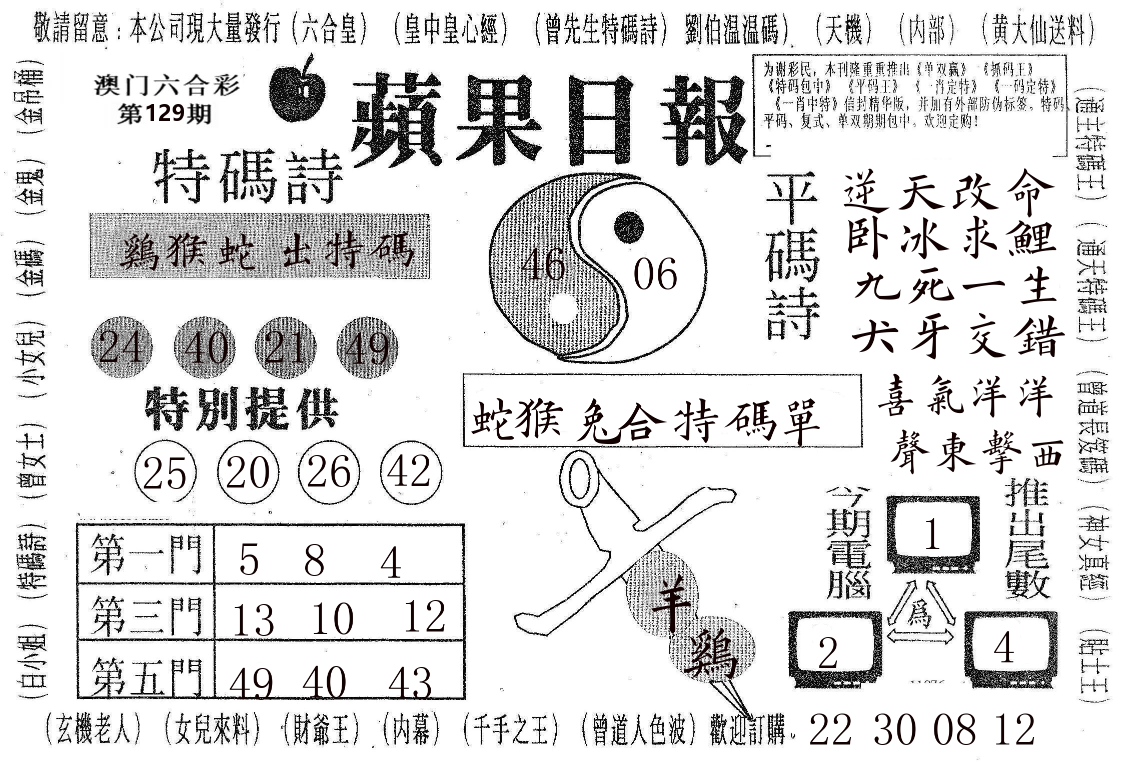 新苹果日报 第129期