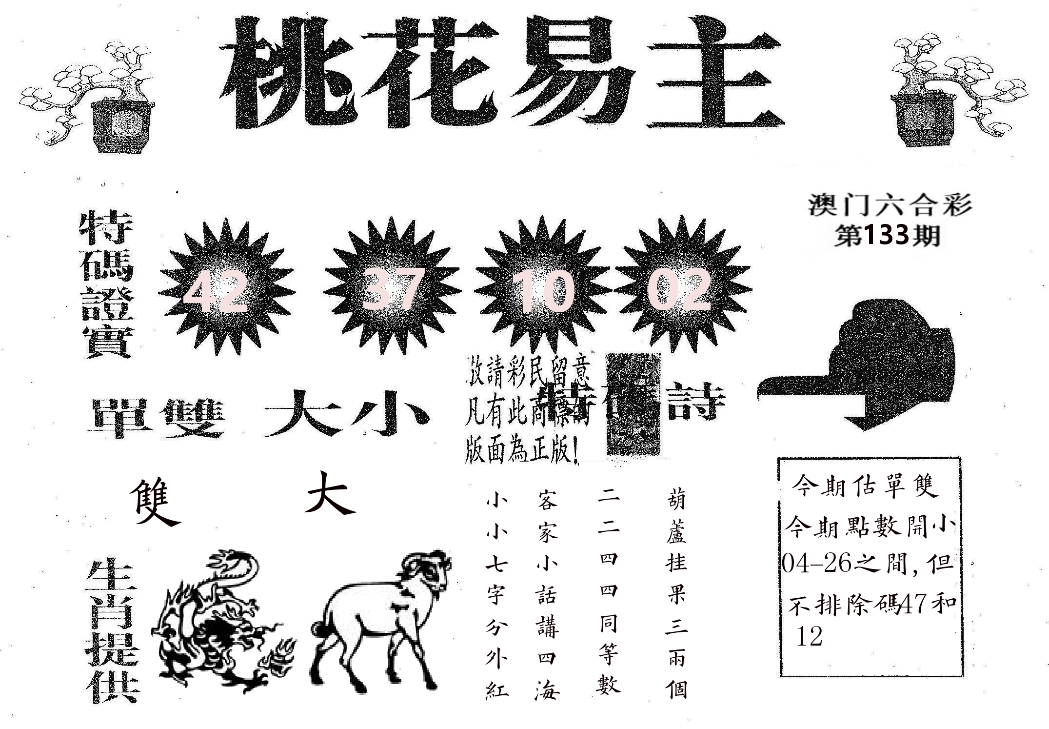 桃花易主 第133期