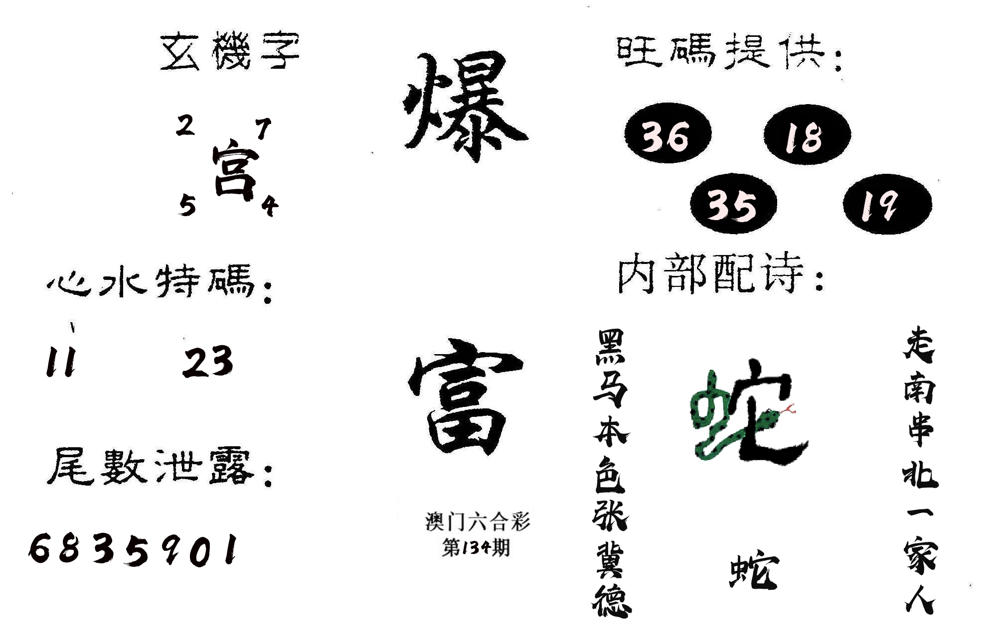 爆富 第134期