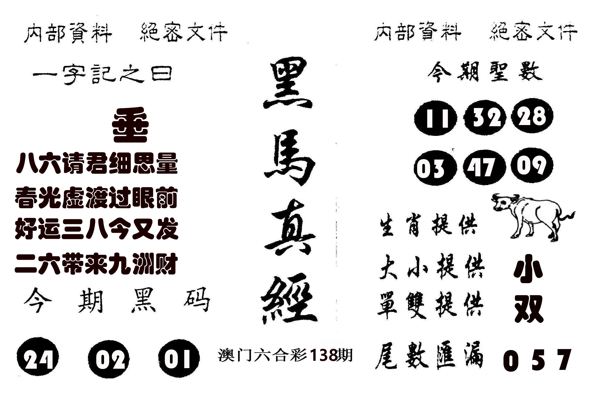 黑马真经 第138期