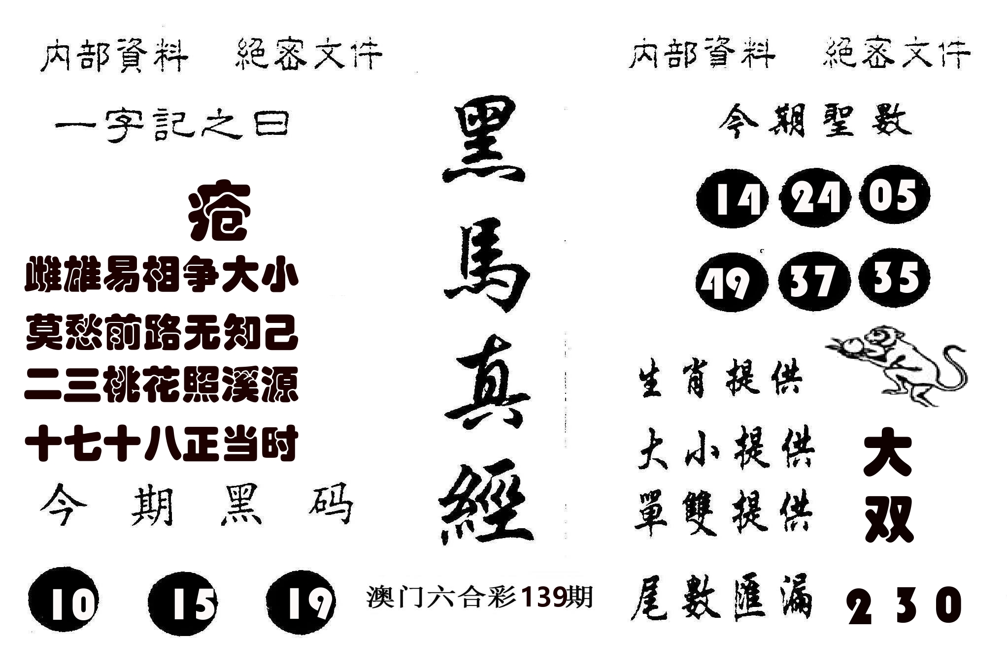 黑马真经 第139期