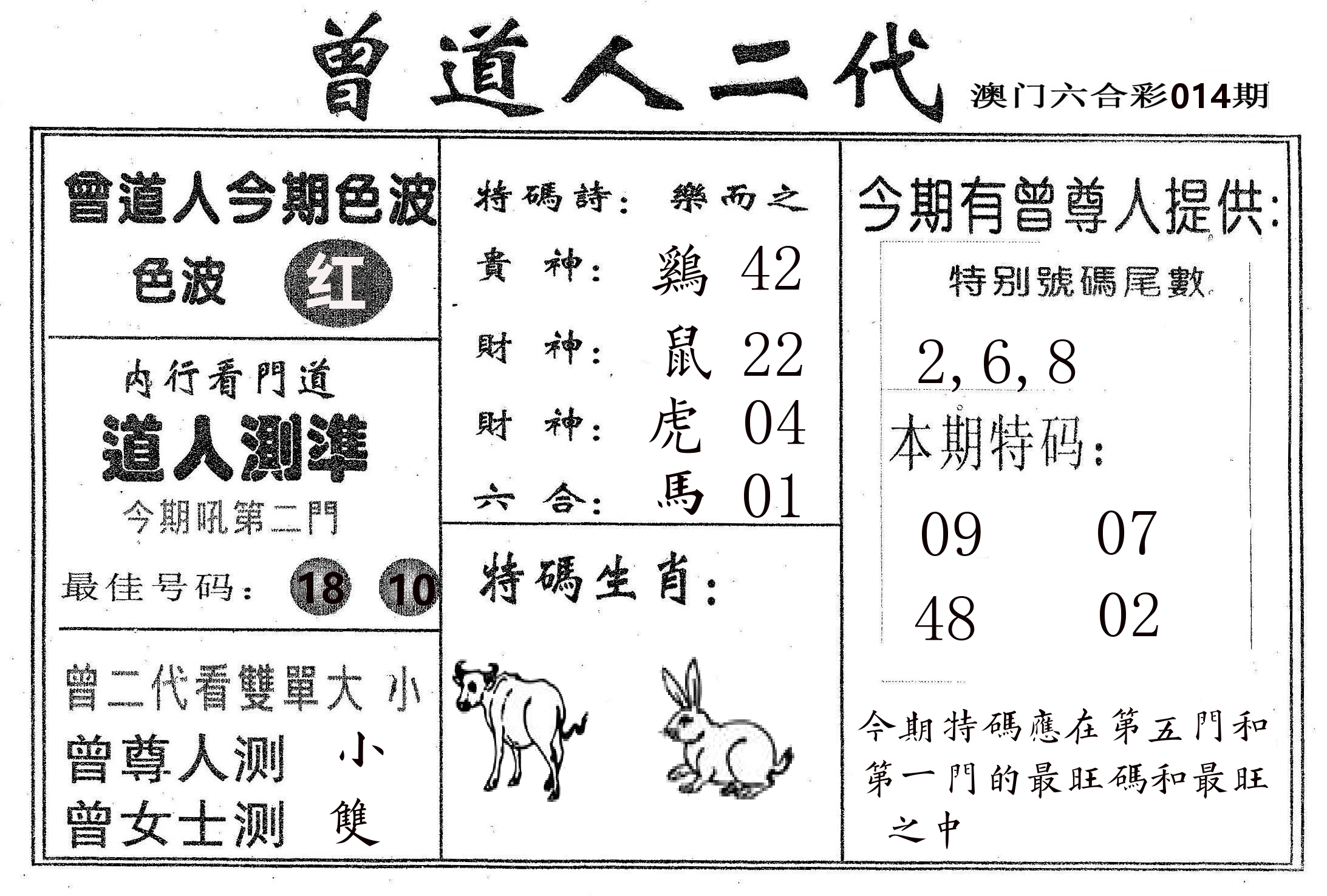 曾二代 第14期