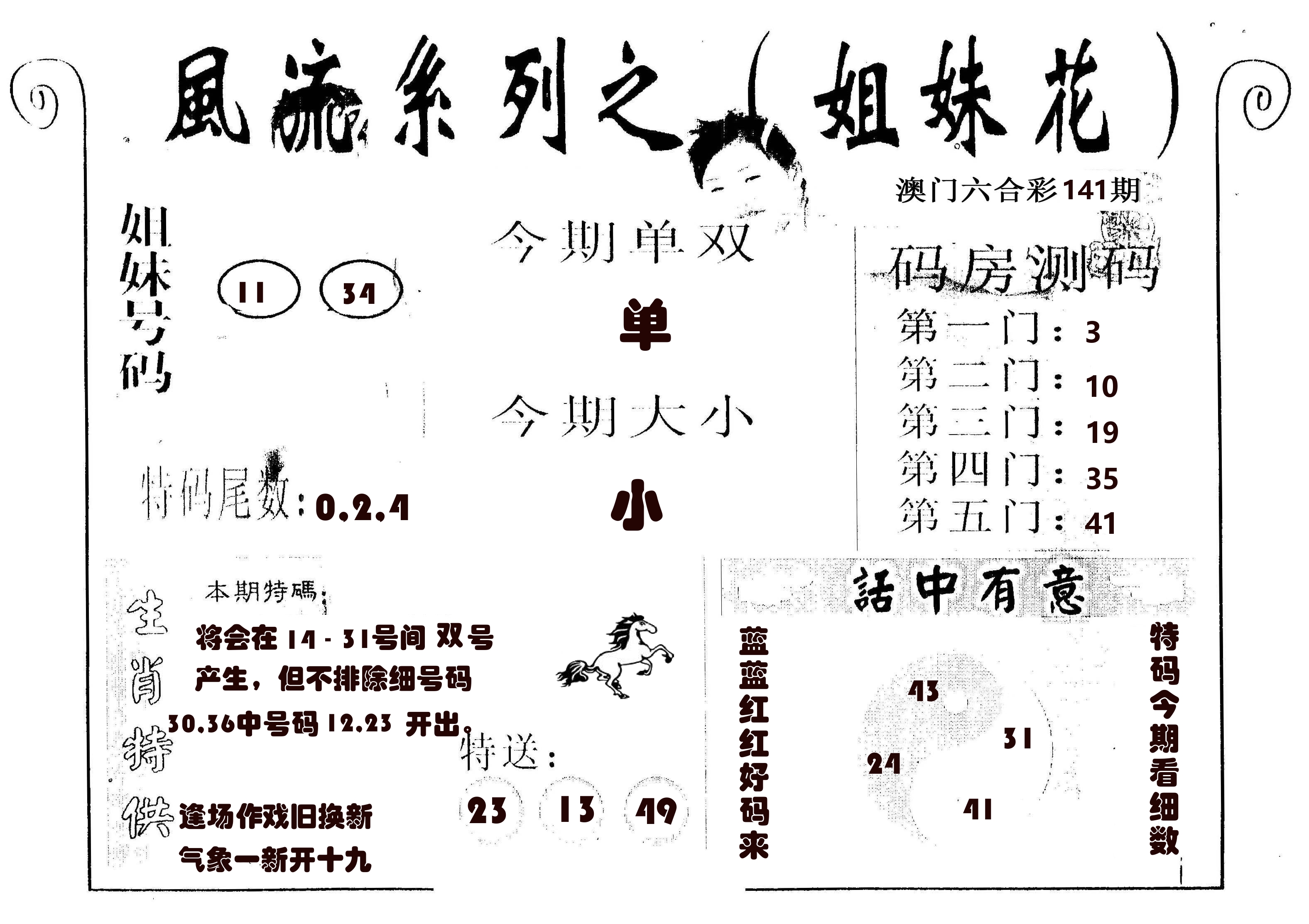 风流系列-1 第141期