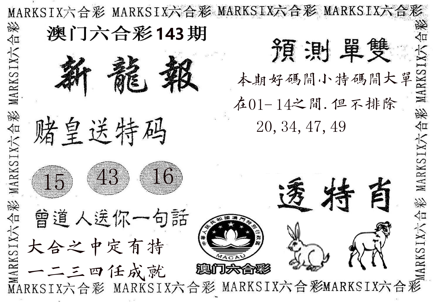 新龙报 第143期