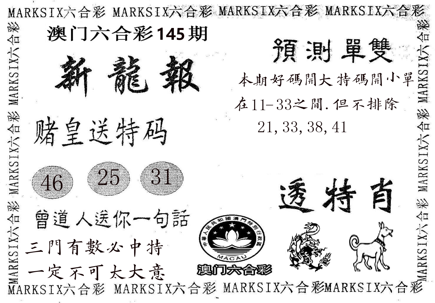 新龙报 第145期