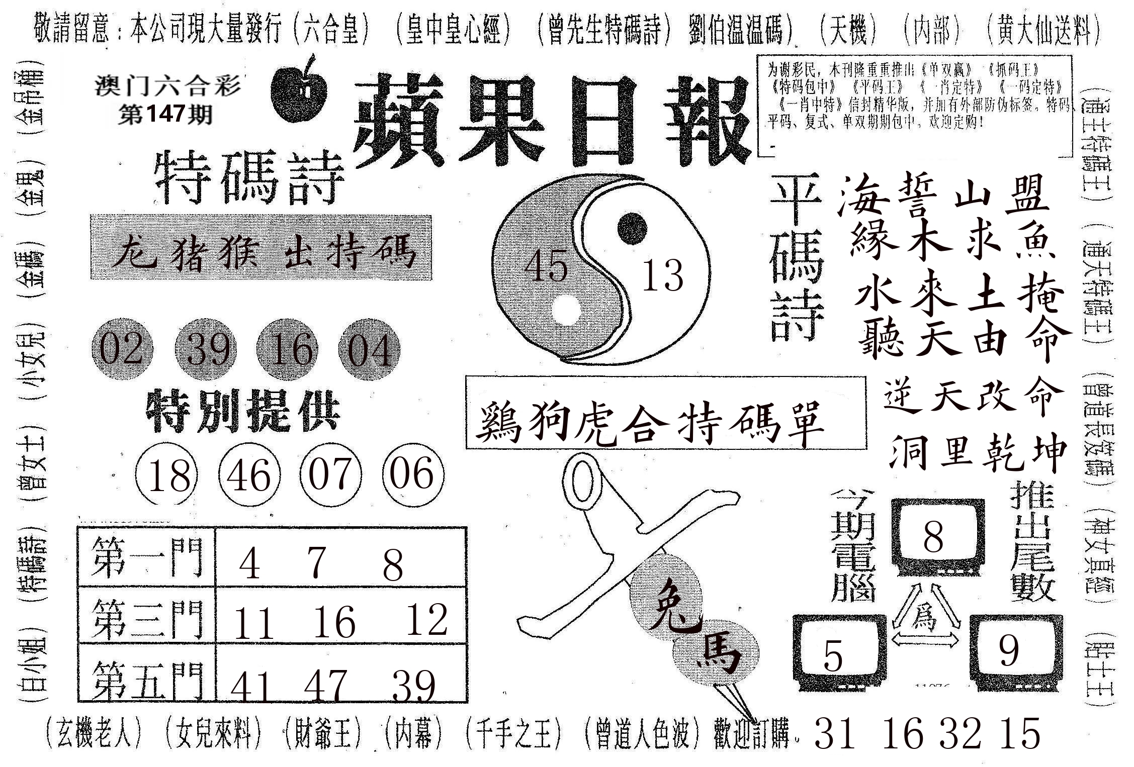 新苹果日报 第147期