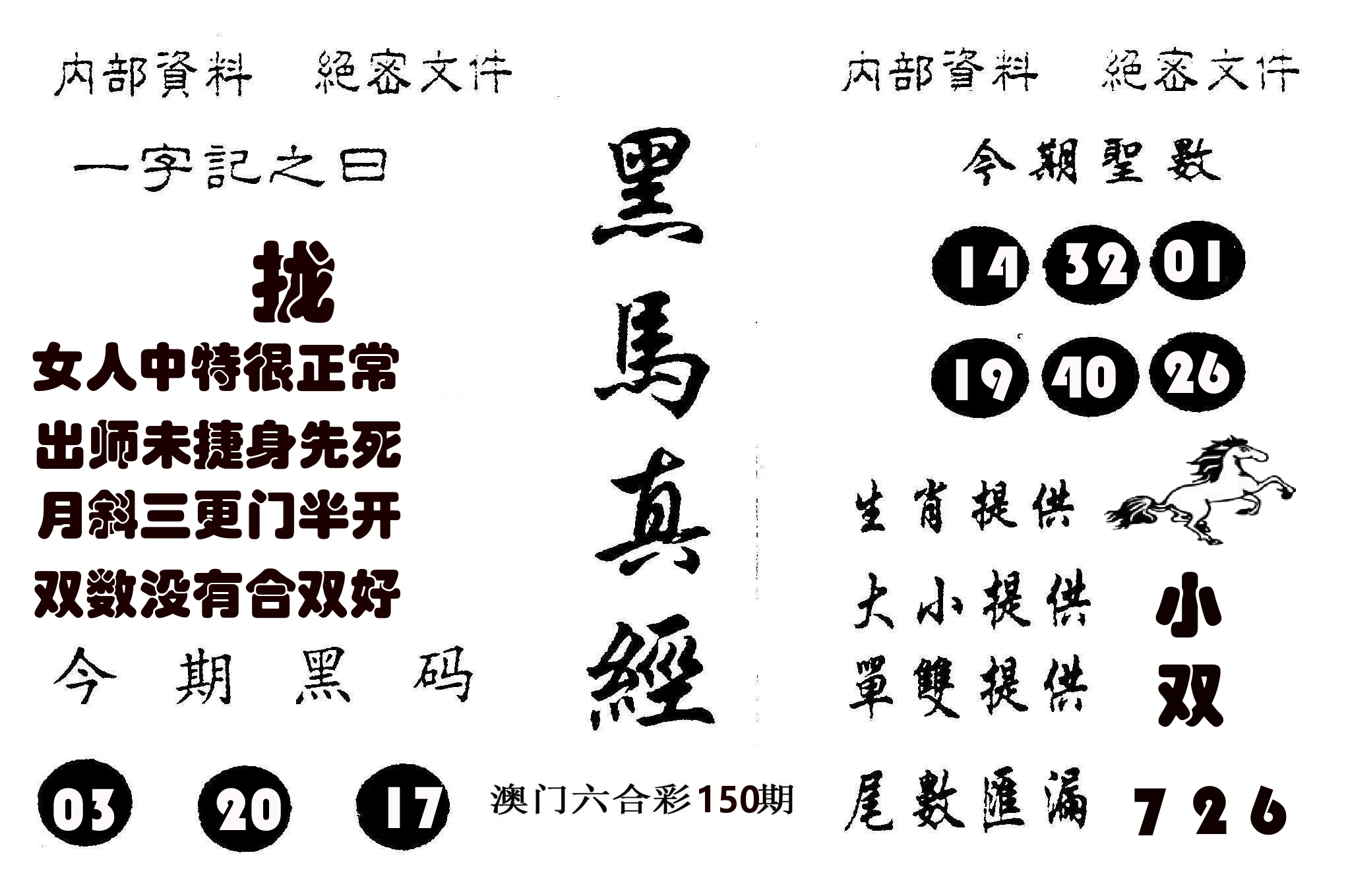 黑马真经 第150期