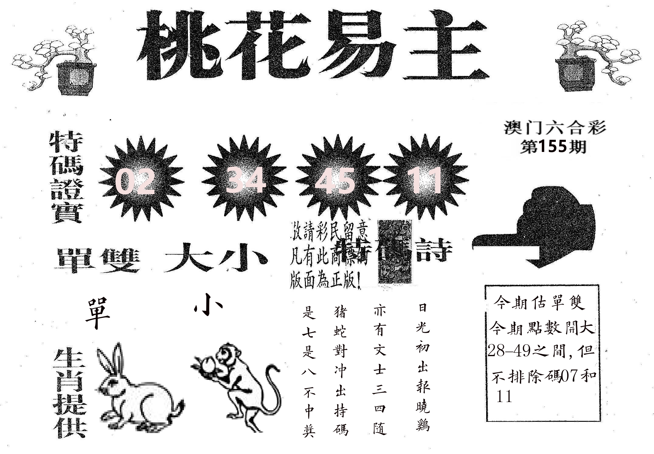 桃花易主 第155期