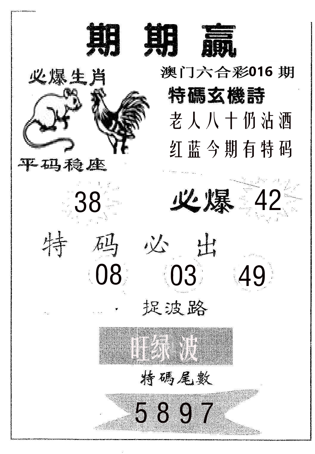 期期赢 第16期