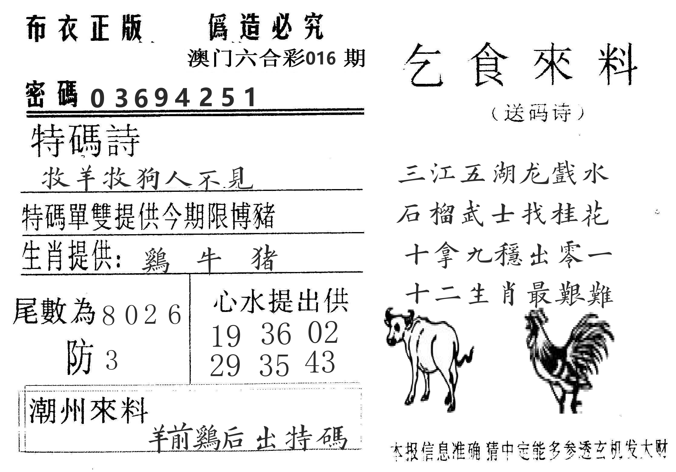 千禧码王 第16期