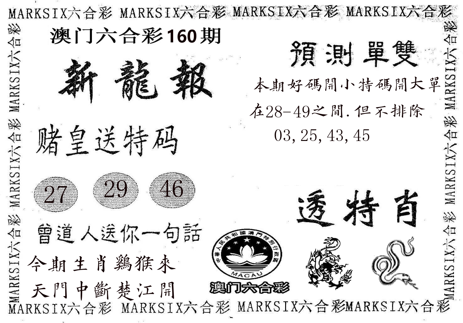 新龙报 第160期