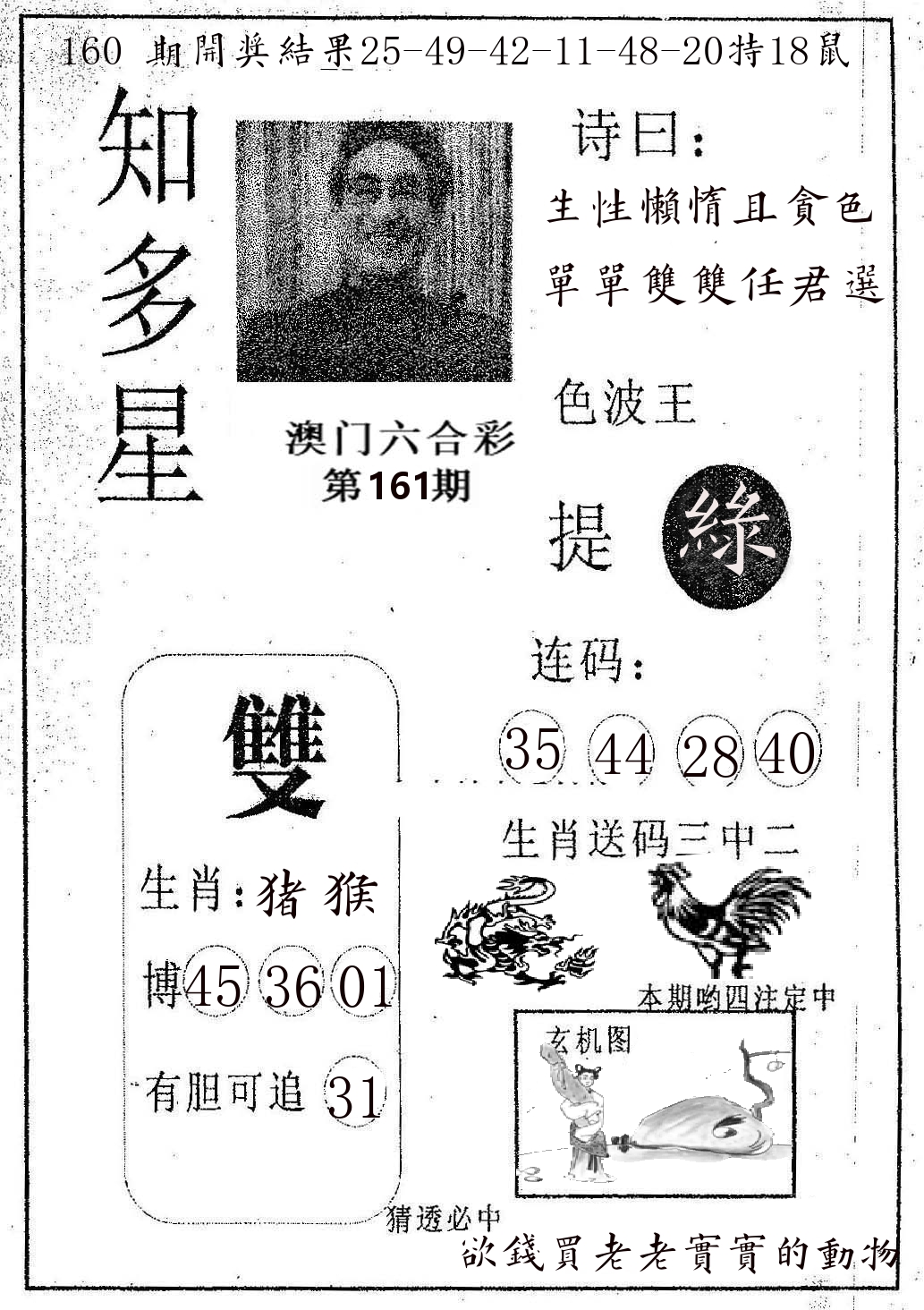 知多星 第161期