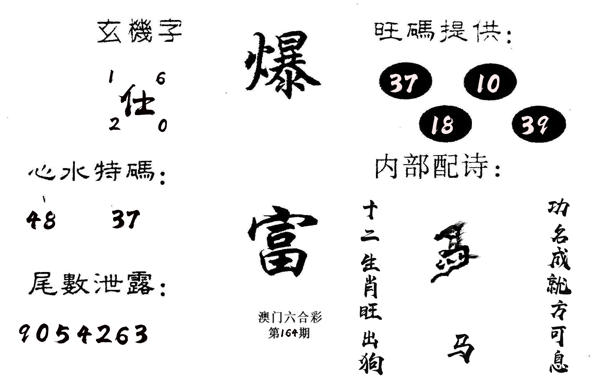 爆富 第164期