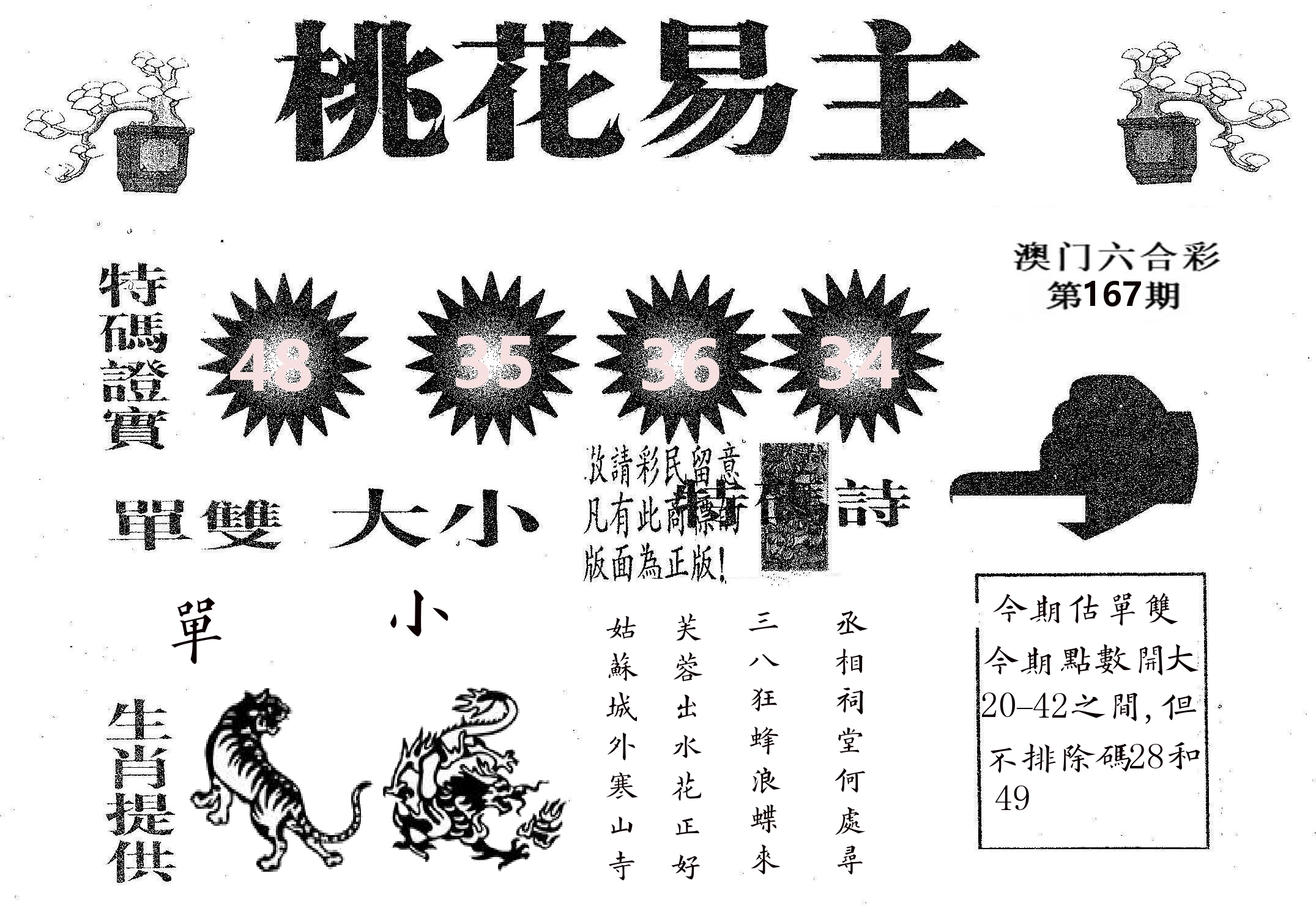 桃花易主 第167期