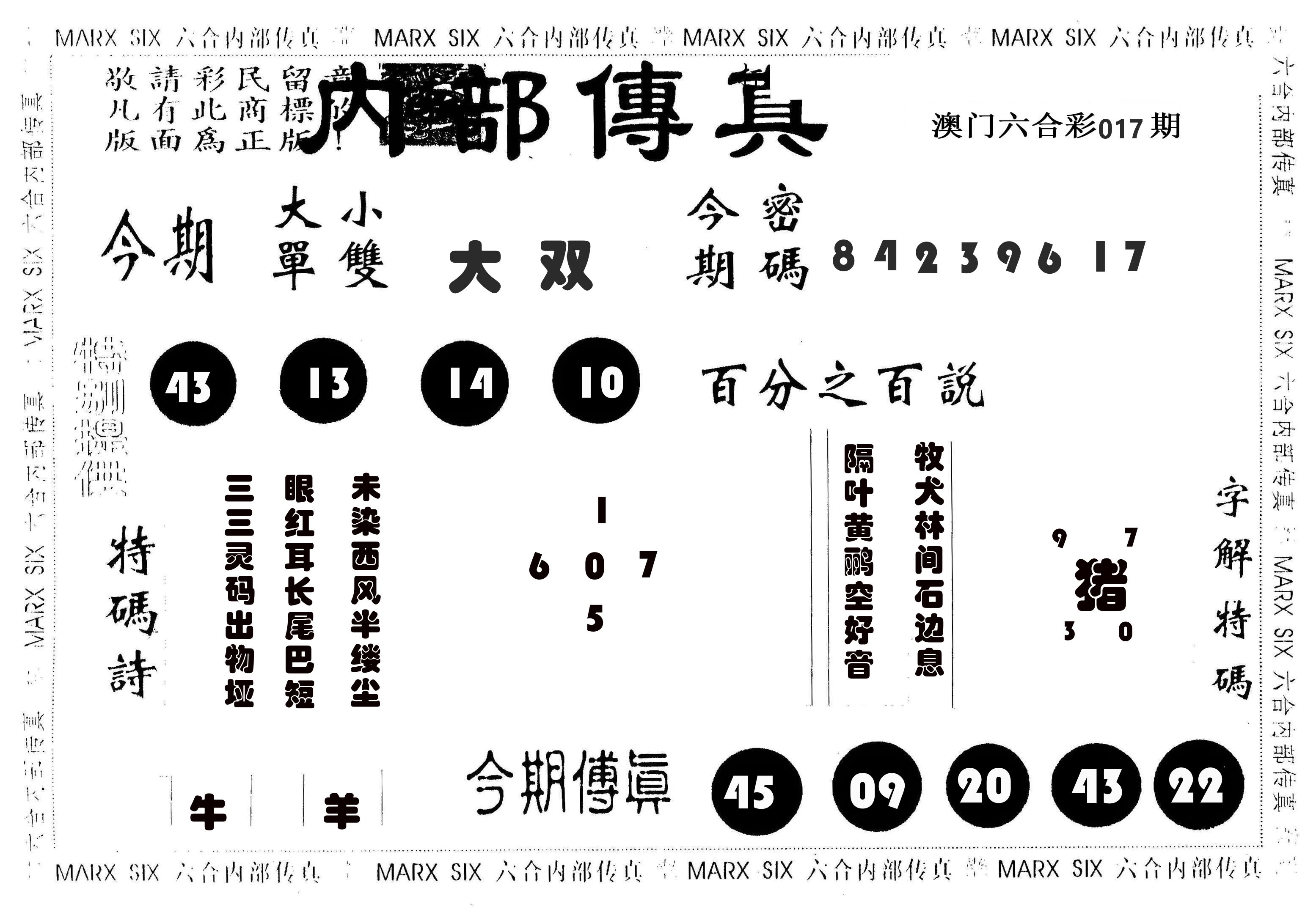 内部传真 第17期