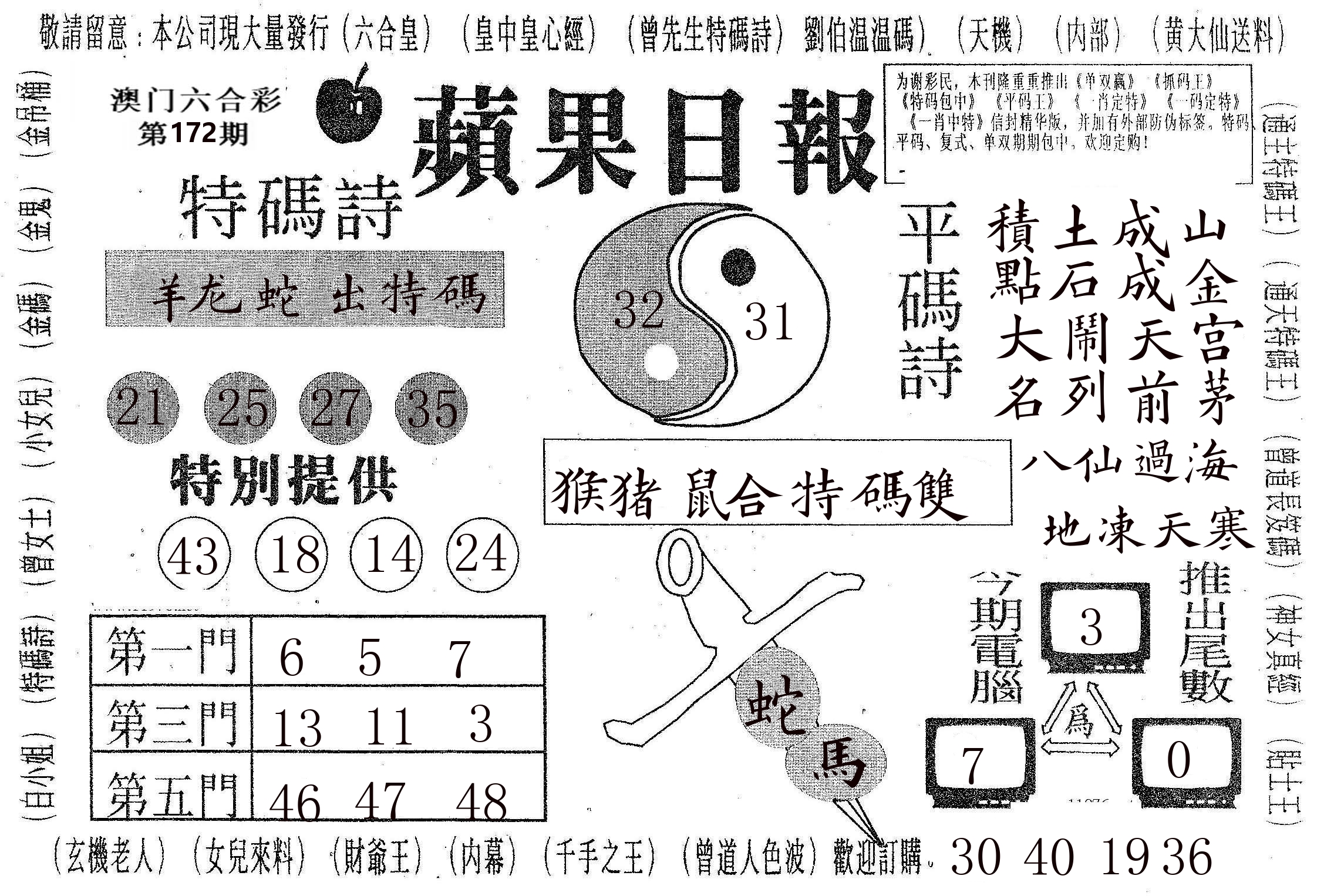 新苹果日报 第172期