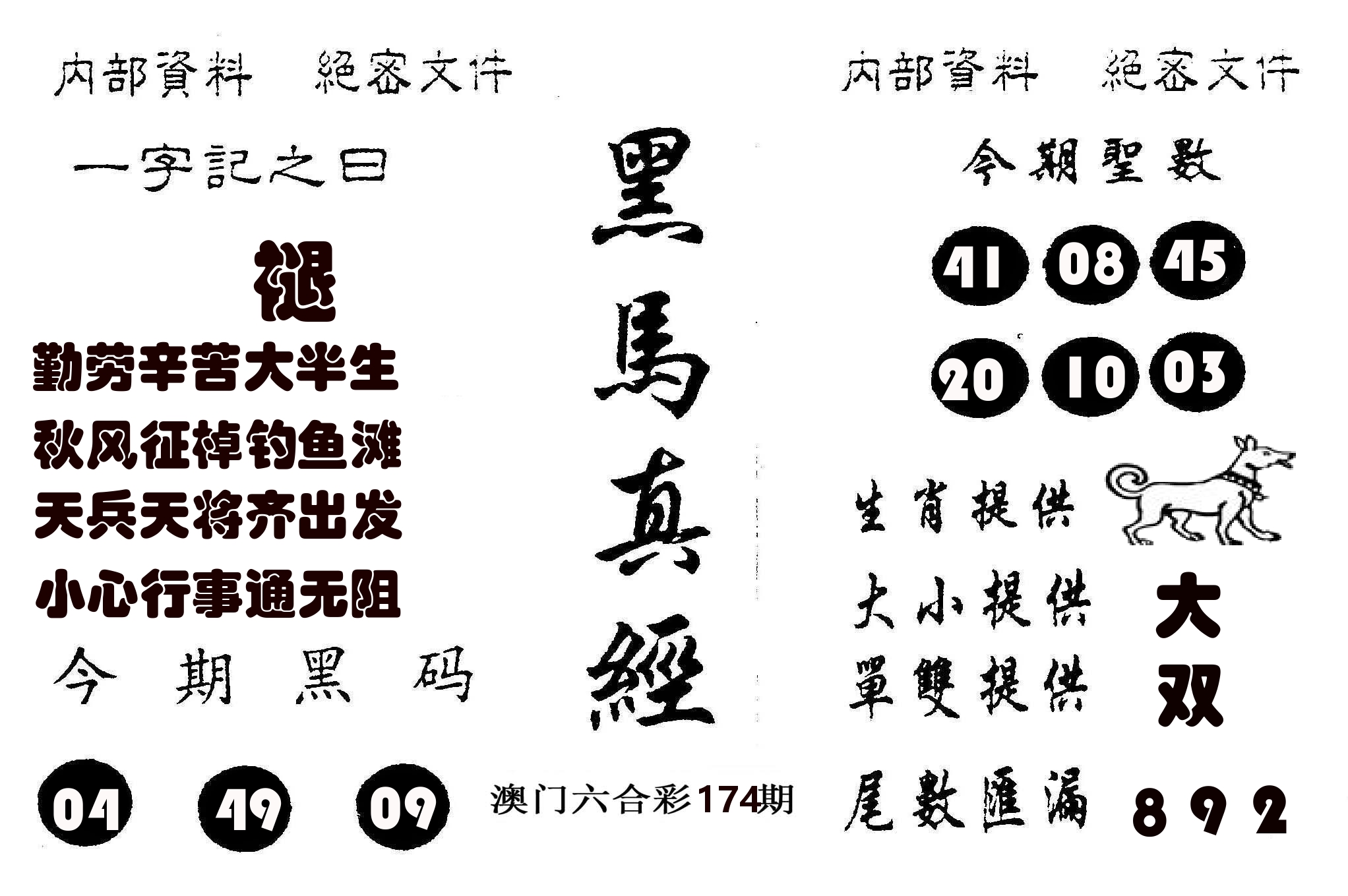 黑马真经 第174期