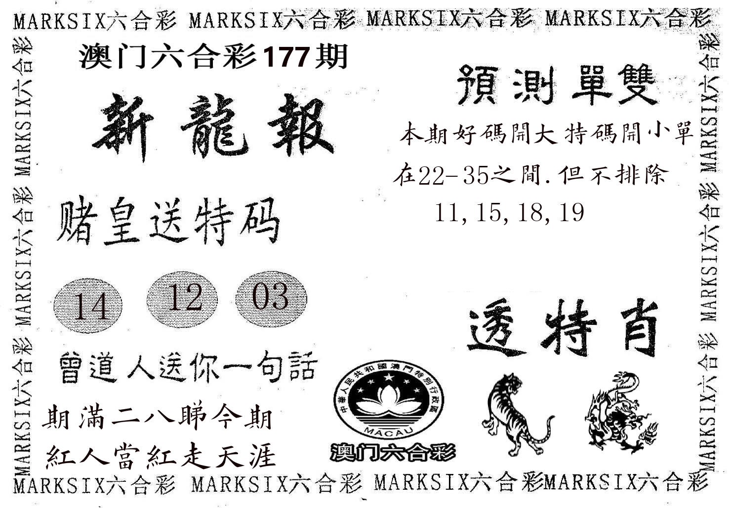 新龙报 第177期
