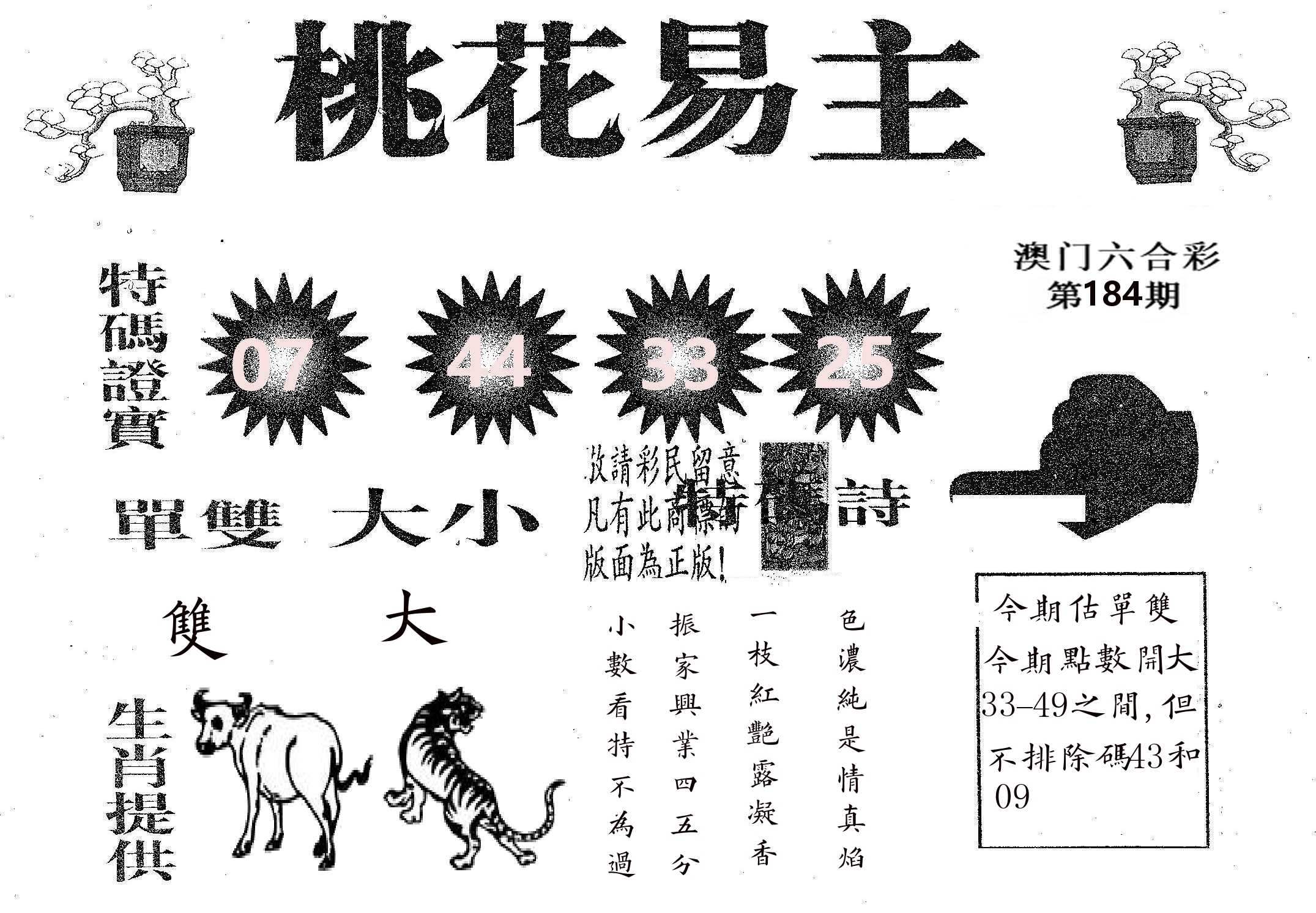 桃花易主 第184期