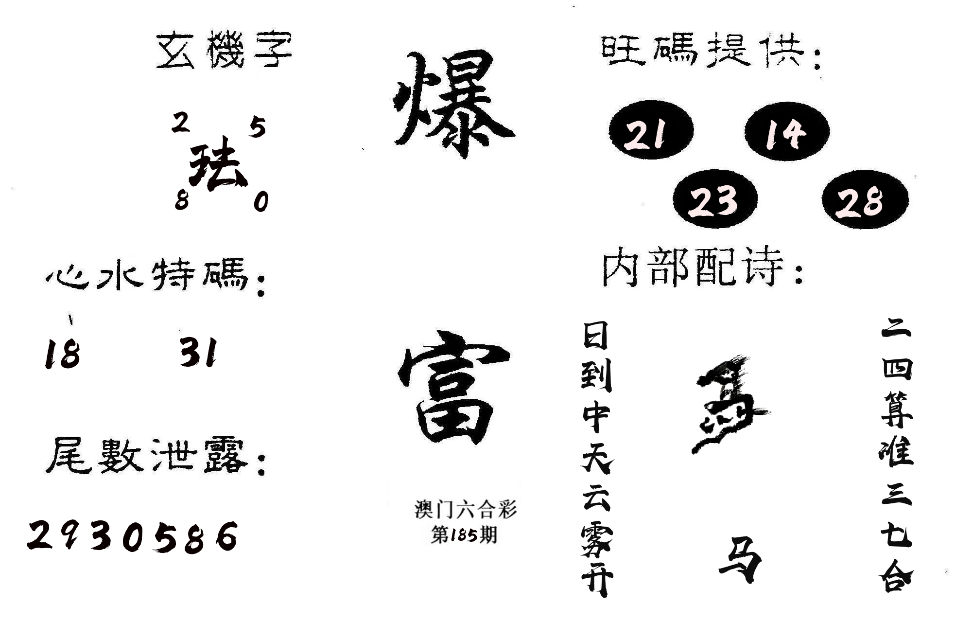 爆富 第185期