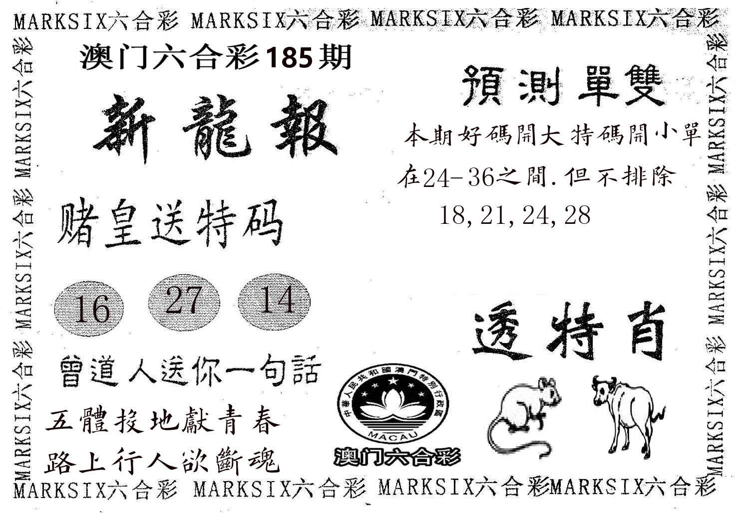 新龙报 第185期