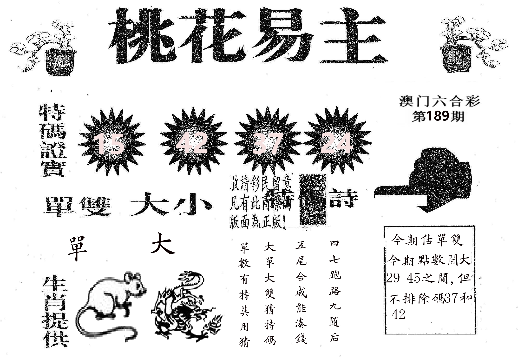 桃花易主 第189期