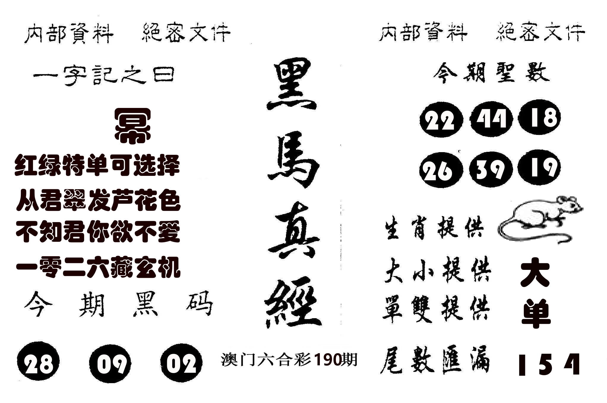 黑马真经 第190期