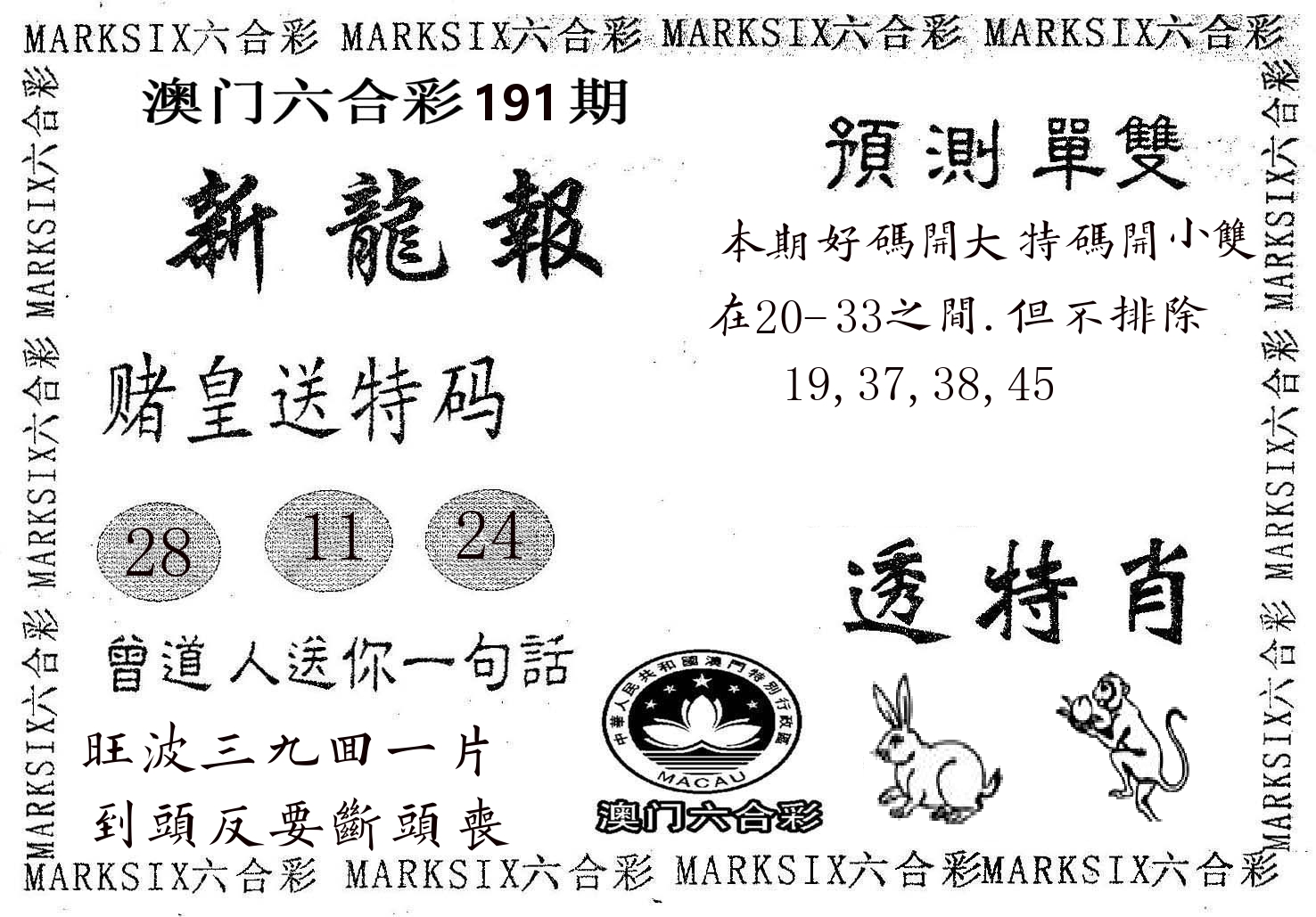 新龙报 第191期