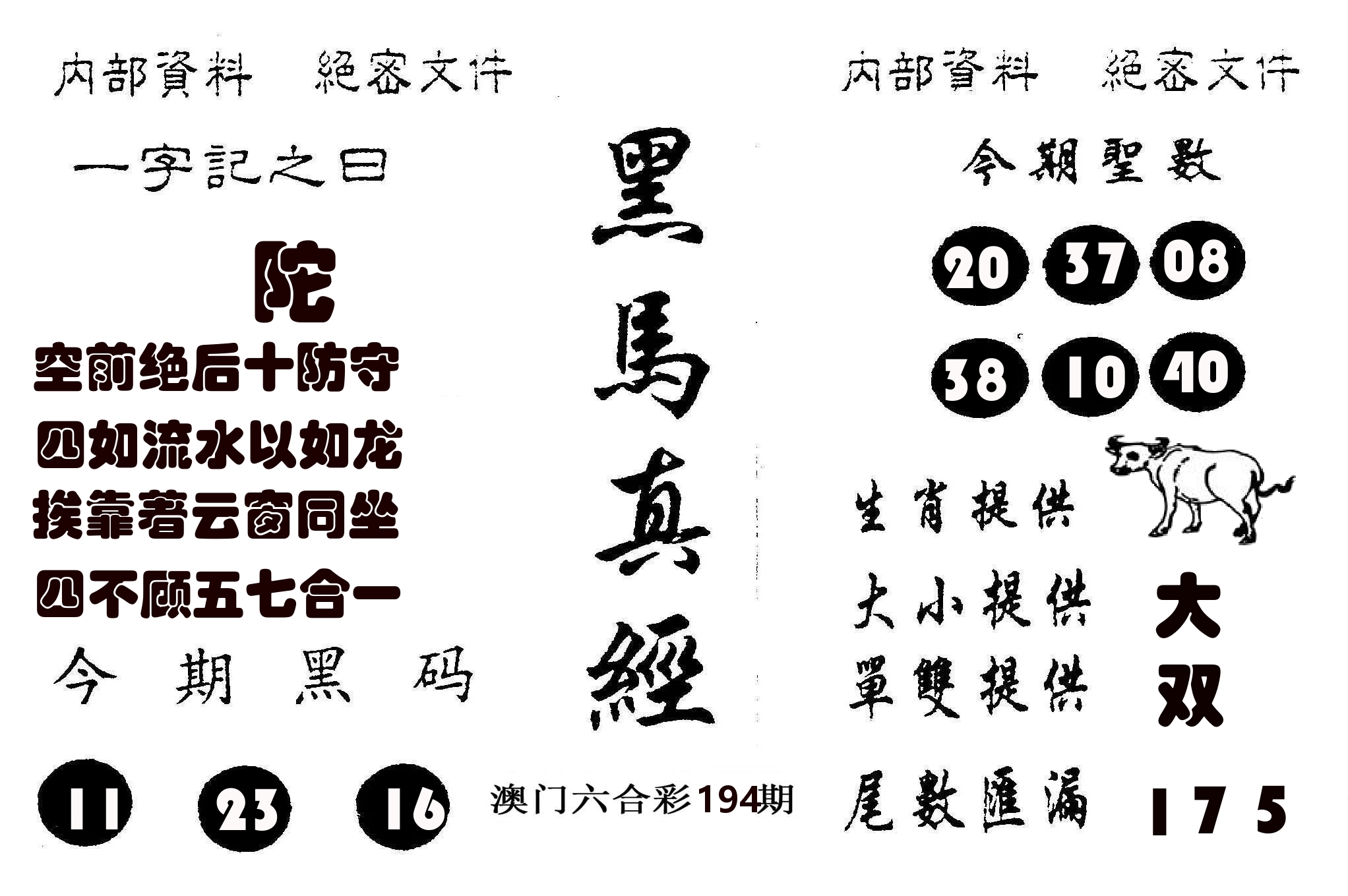 黑马真经 第194期