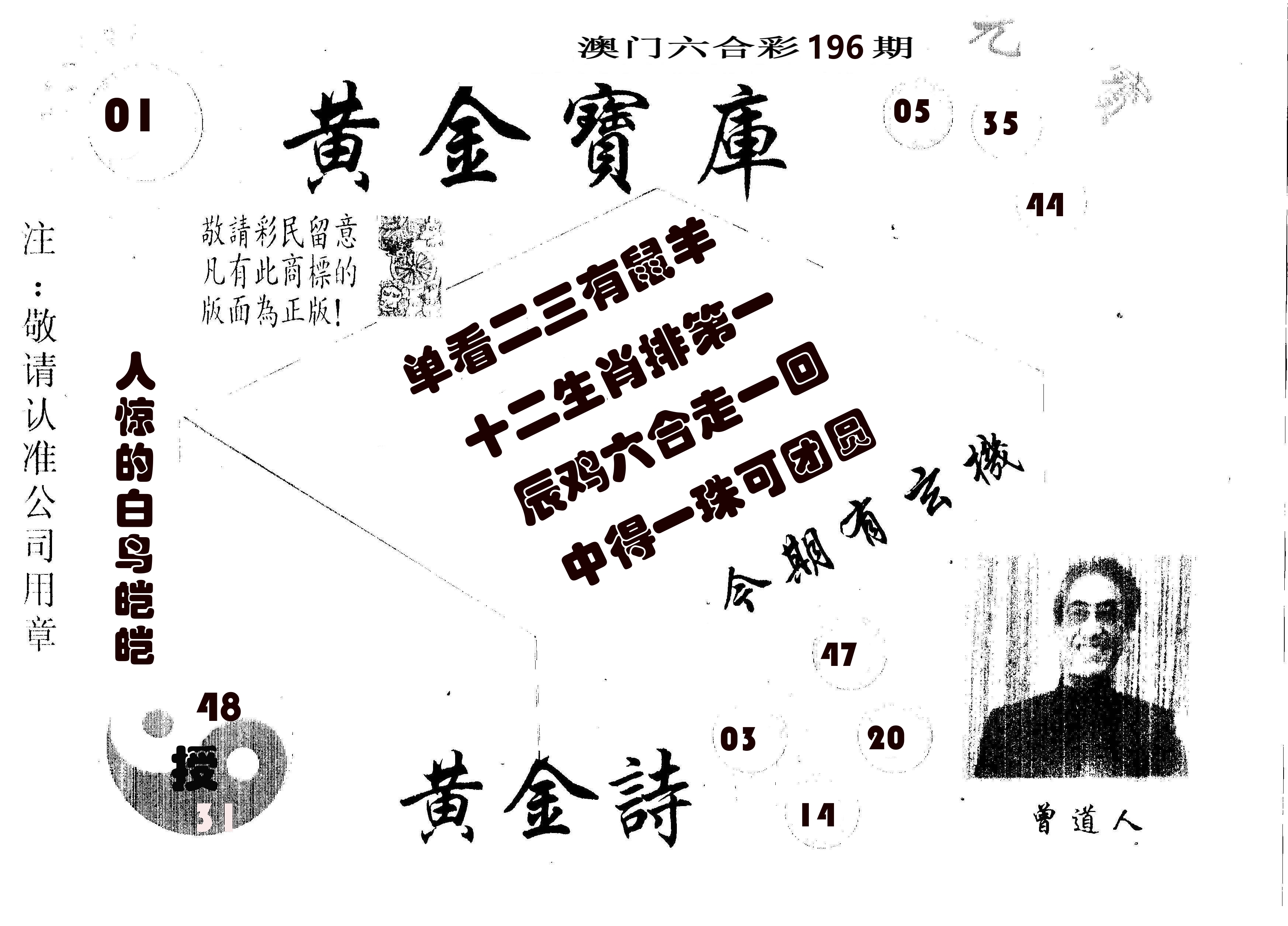 黄金宝库 第196期