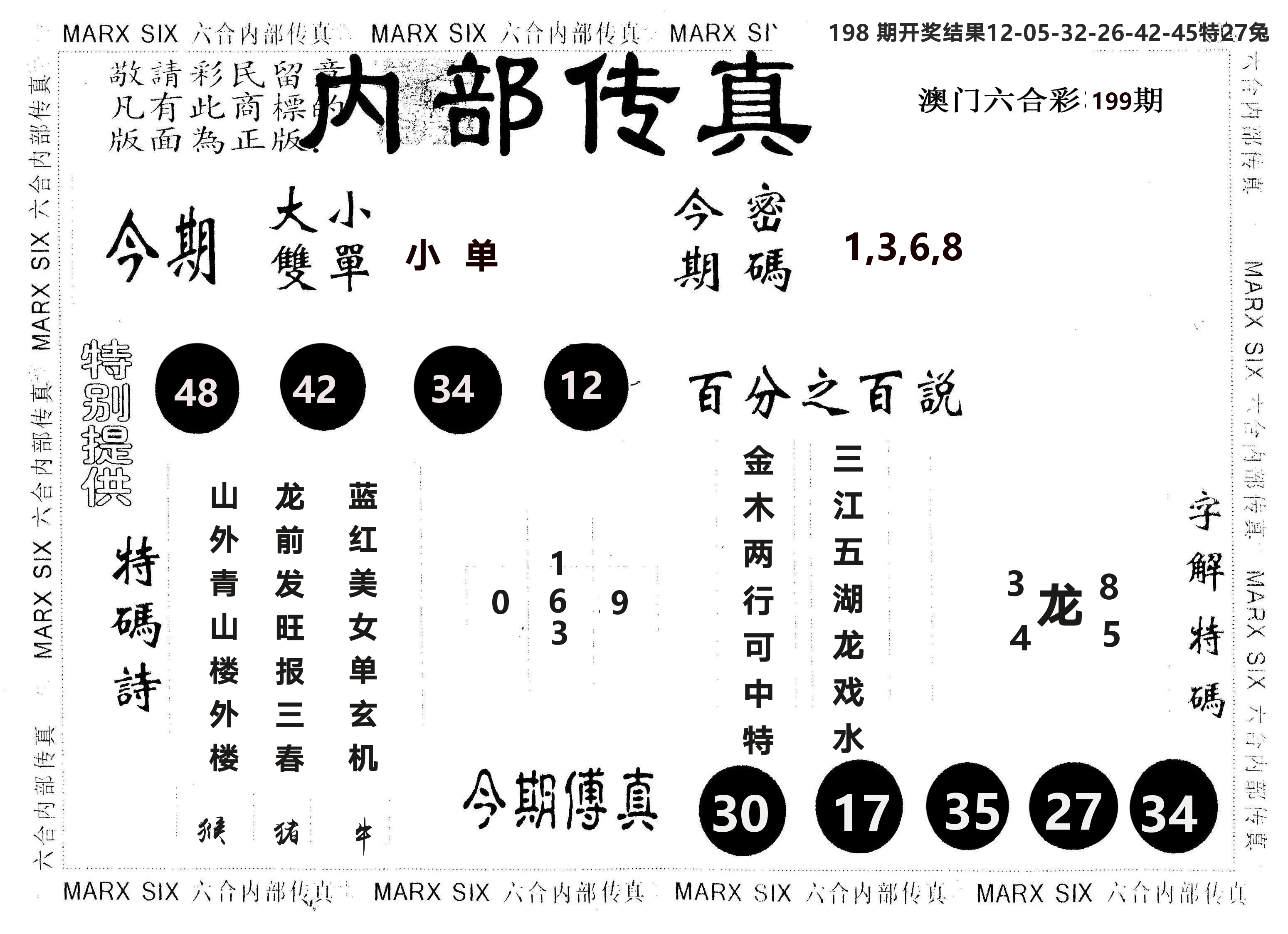 另版内部传真 第199期