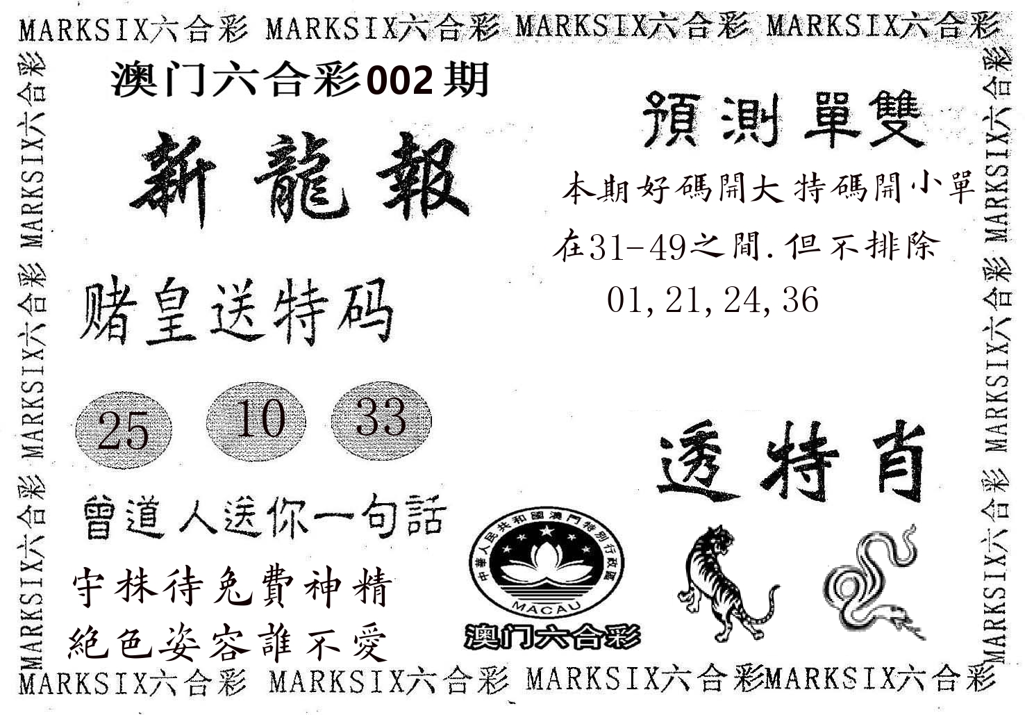 新龙报 第2期