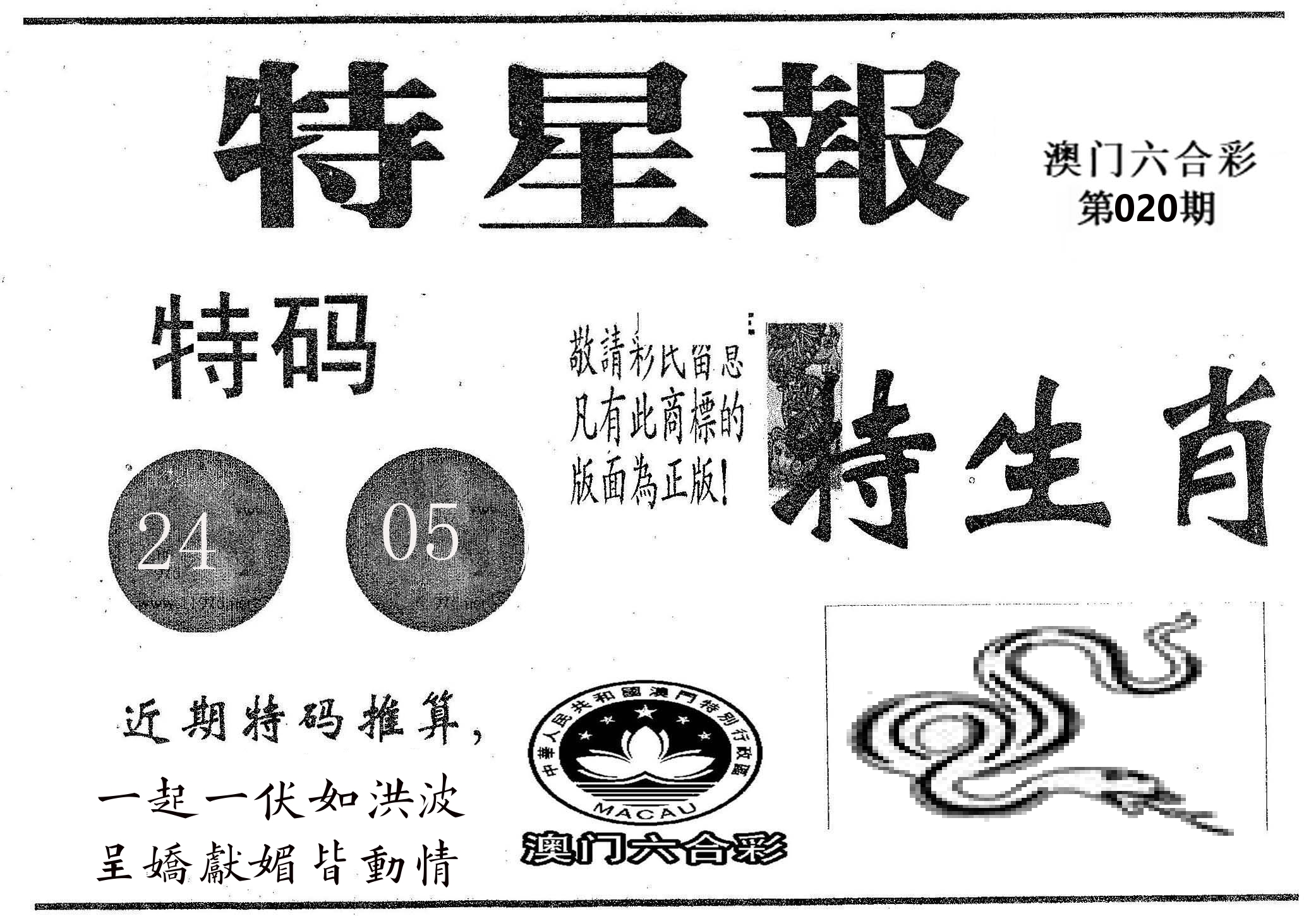特星报 第20期