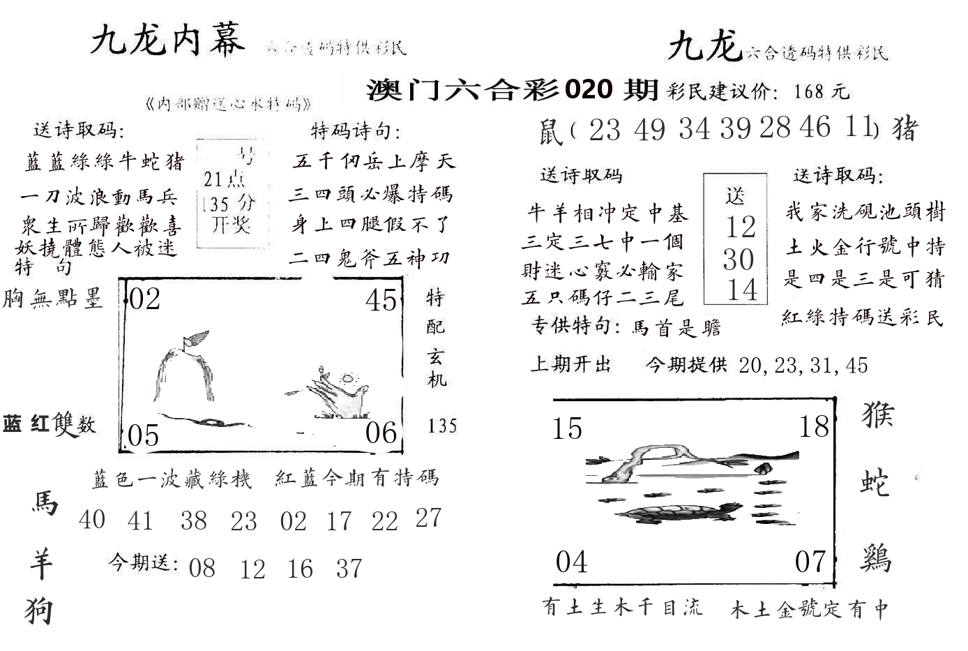九龙内幕 第20期