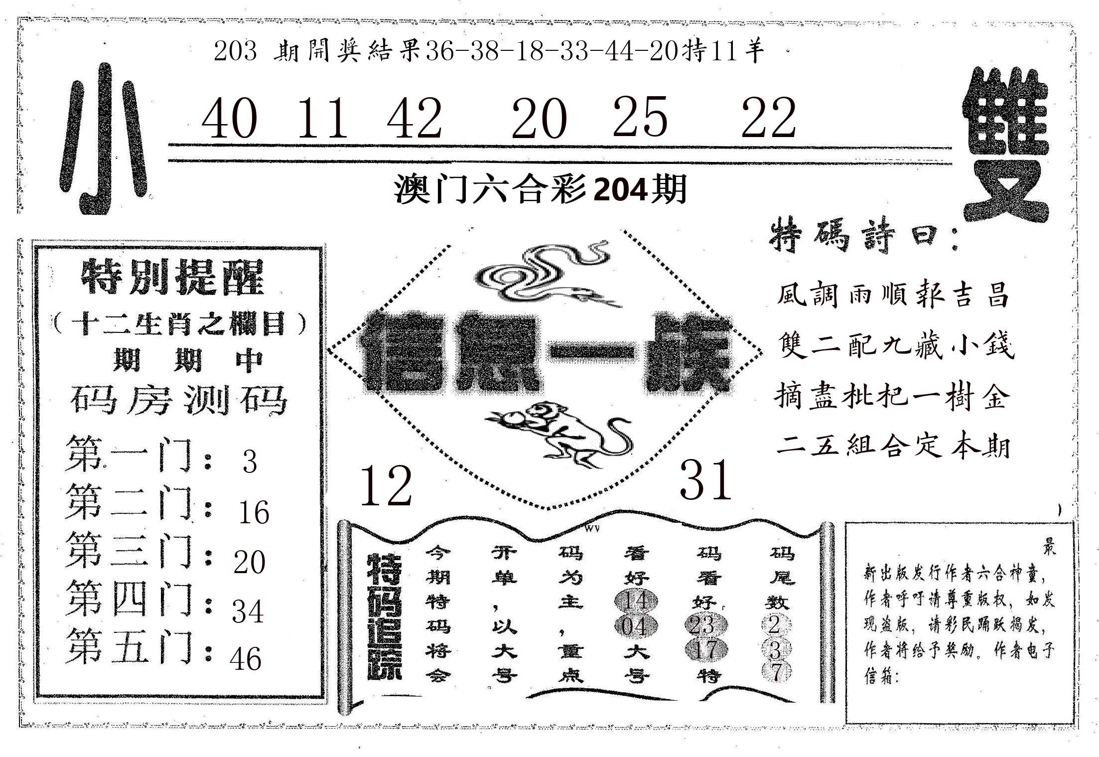 信息一族 第204期